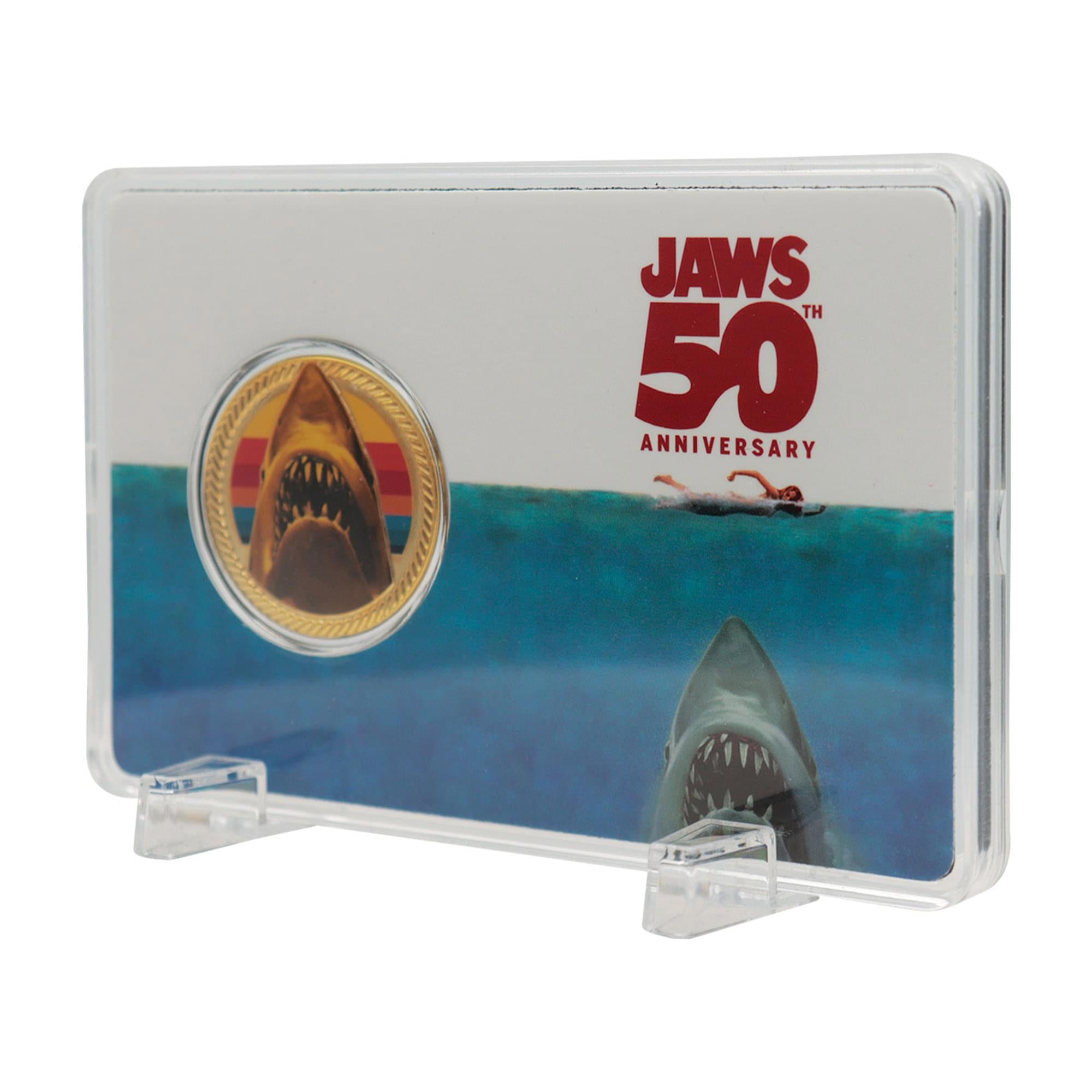Jaws 50th Anniversary Limited Edition 24K Gold-Plated Collectible Coin