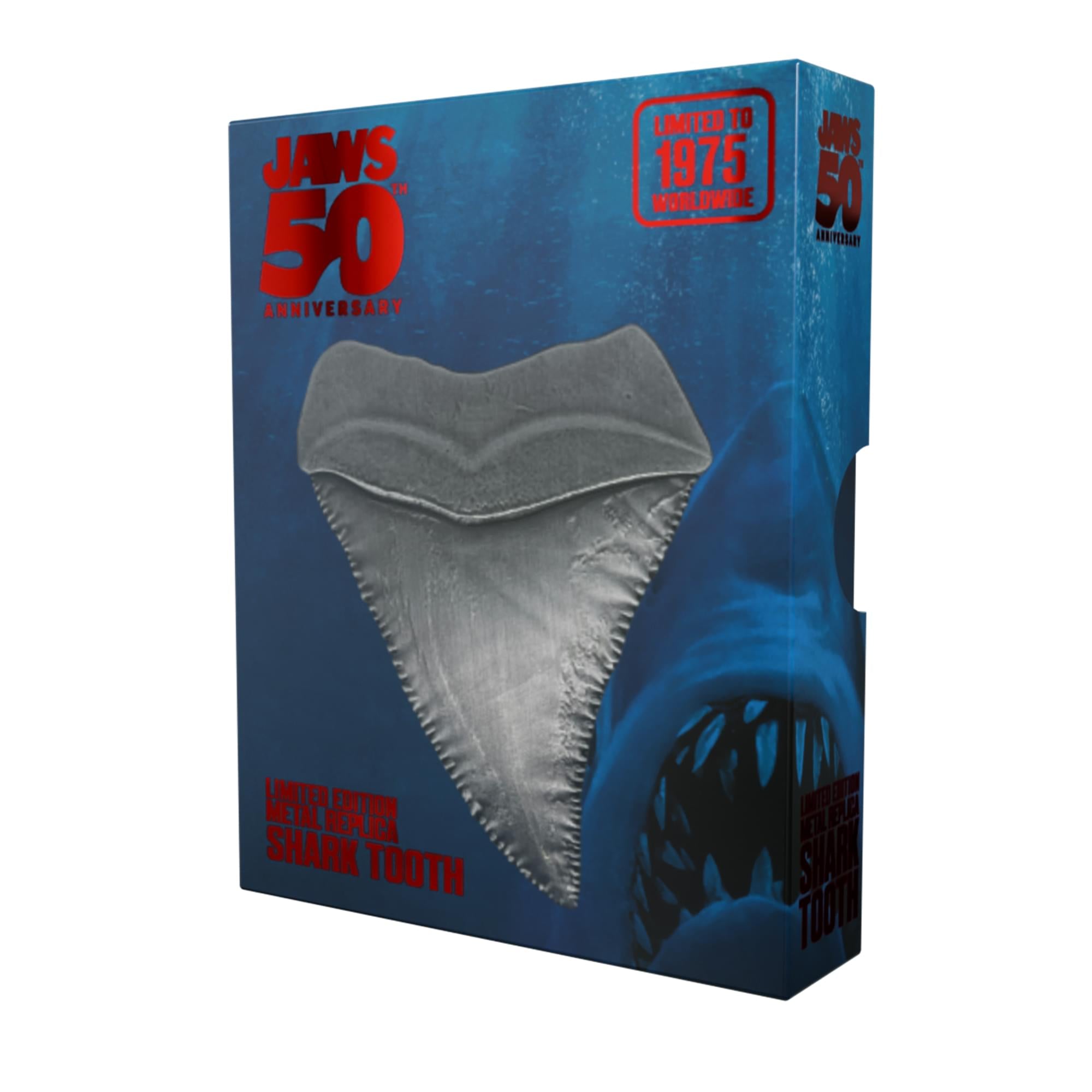 Jaws 50th Anniversary Shark Tooth Limited Edition Metal Medallion