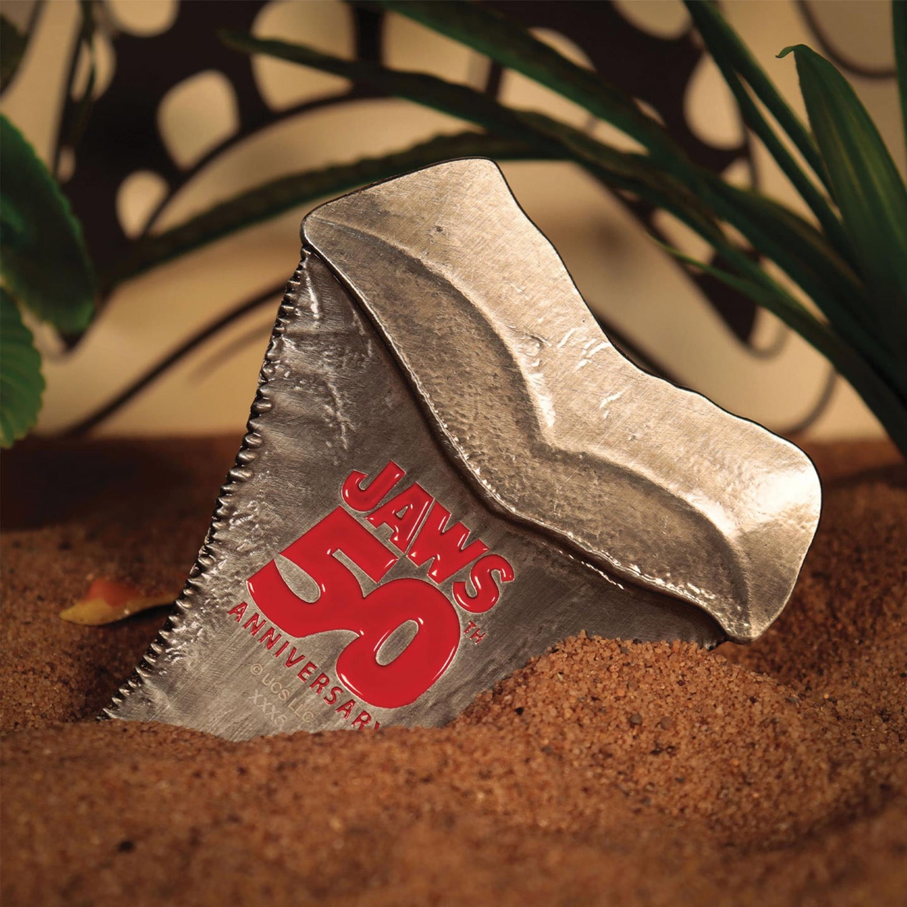 Jaws 50th Anniversary Shark Tooth Limited Edition Metal Medallion