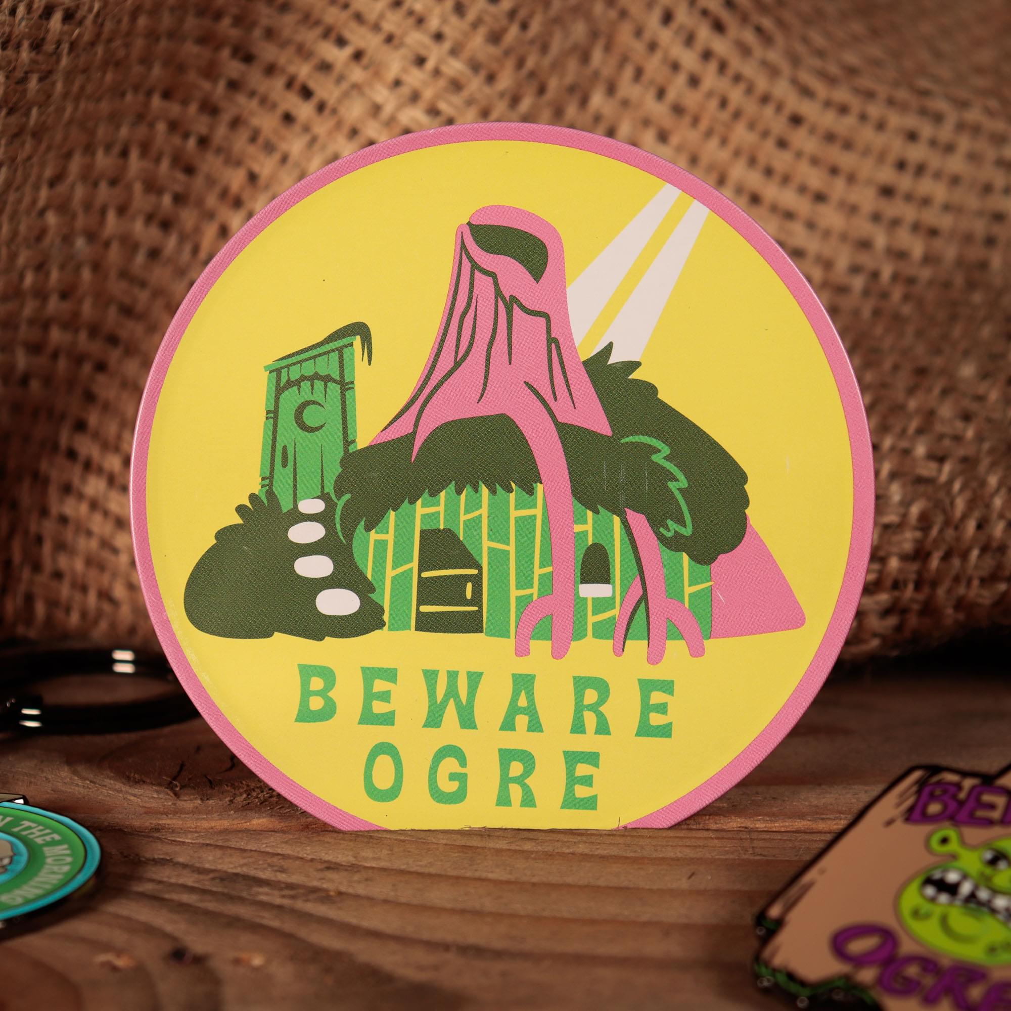 Shrek 4-Piece Metal Coaster Set