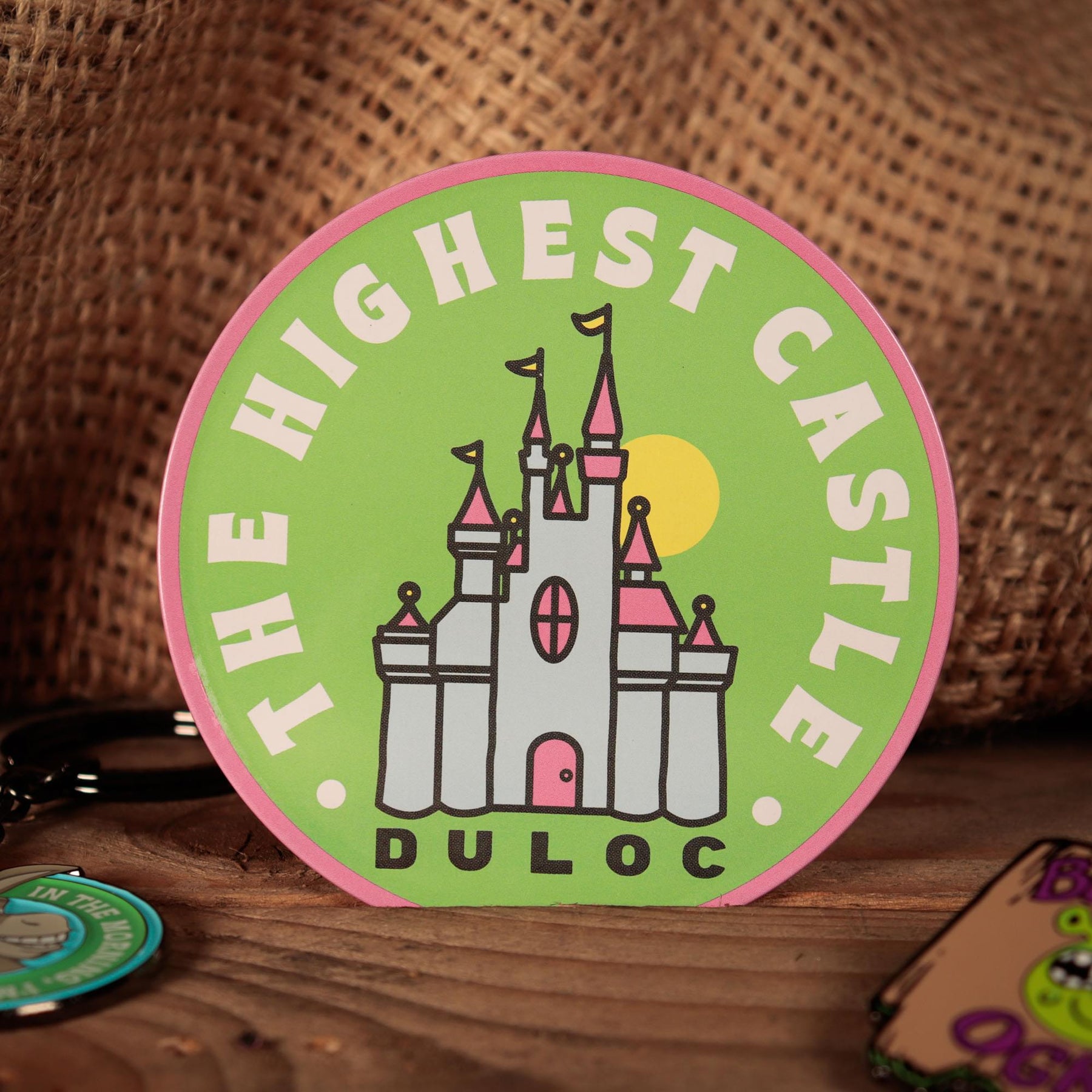 Shrek 4-Piece Metal Coaster Set