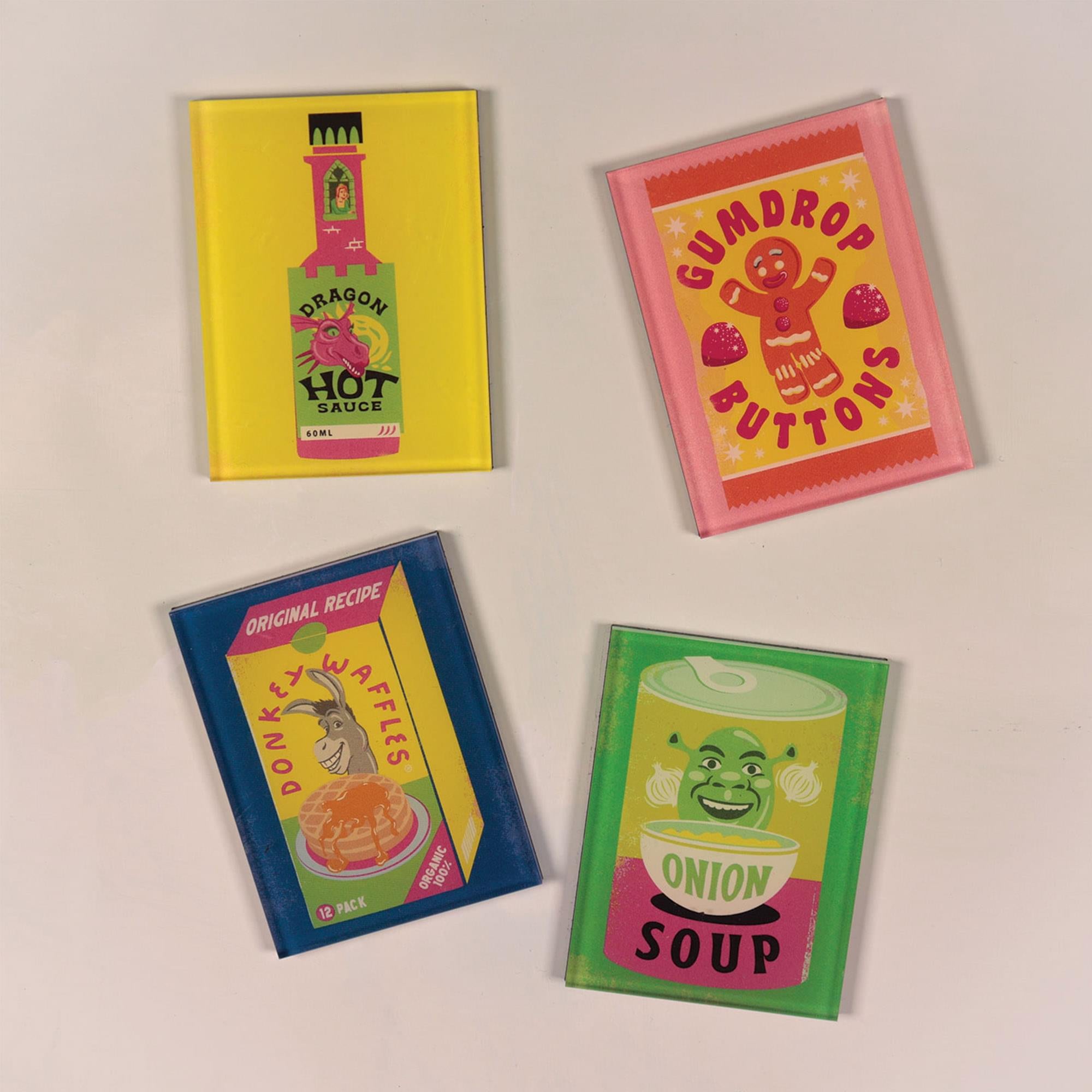 Shrek Food 4-Piece Magnet Set