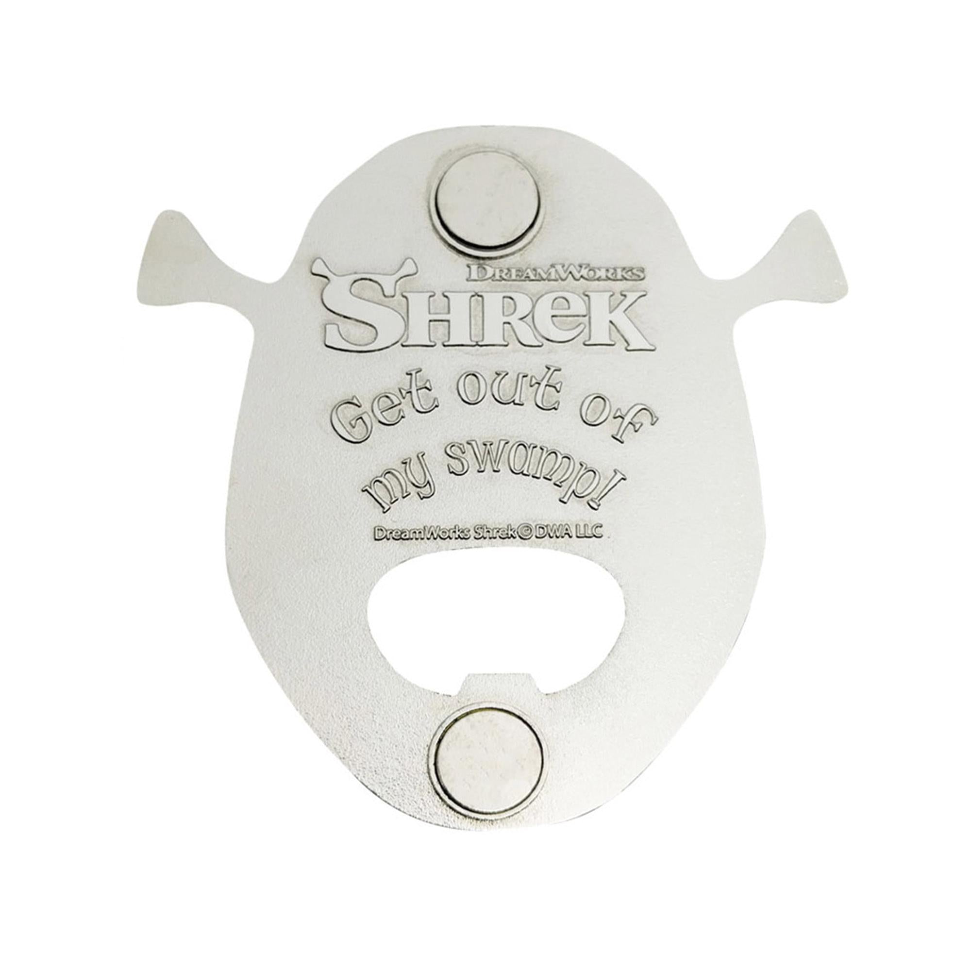 Shrek Face Magnetic Enamel Metal Bottle Opener