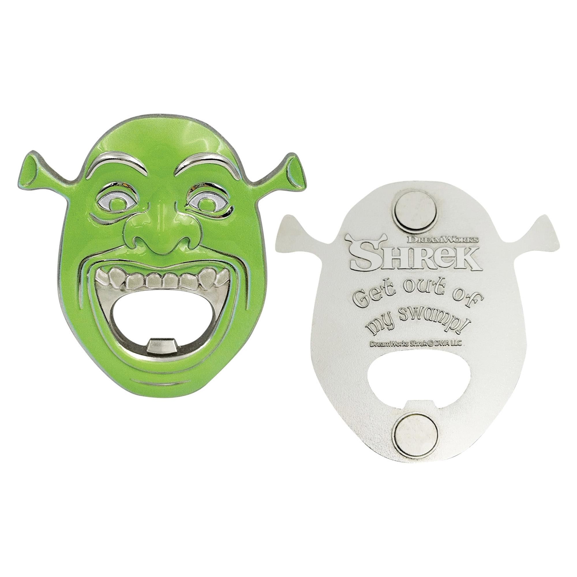 Shrek Face Magnetic Enamel Metal Bottle Opener