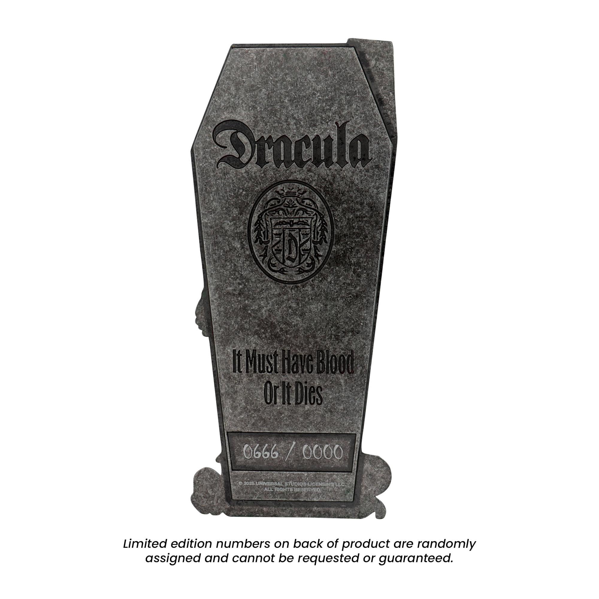 Universal Monsters Dracula Limited Edition Embossed Metal Ingot