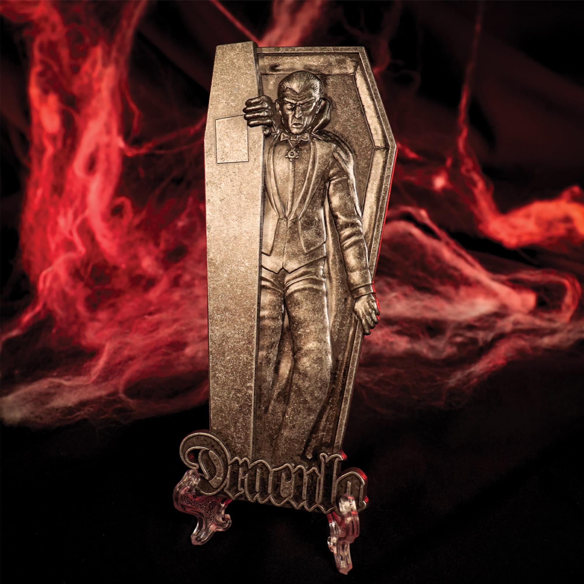 Universal Monsters Dracula Limited Edition Embossed Metal Ingot