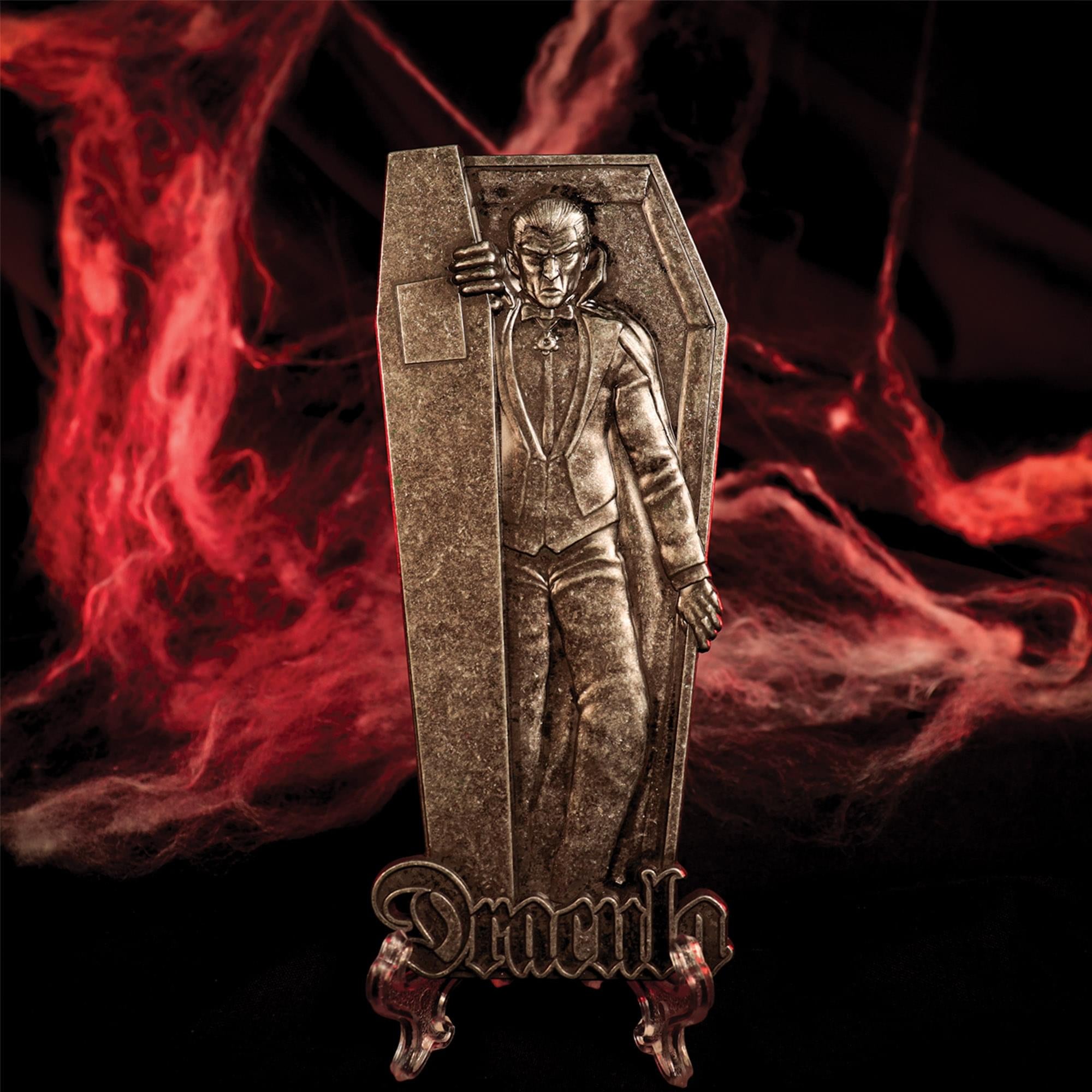 Universal Monsters Dracula Limited Edition Embossed Metal Ingot