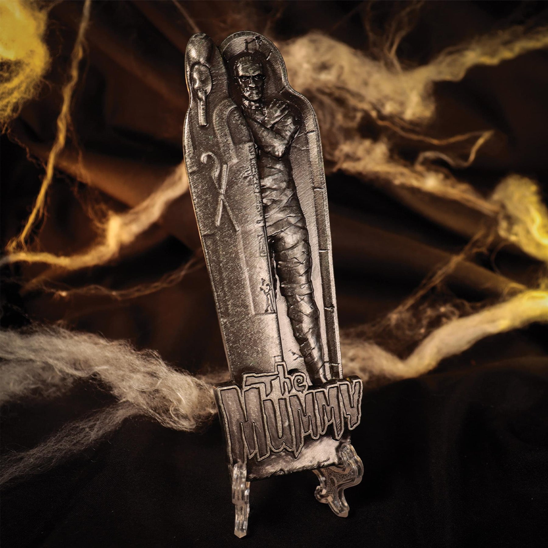 Universal Monsters The Mummy Limited Edition Embossed Metal Ingot
