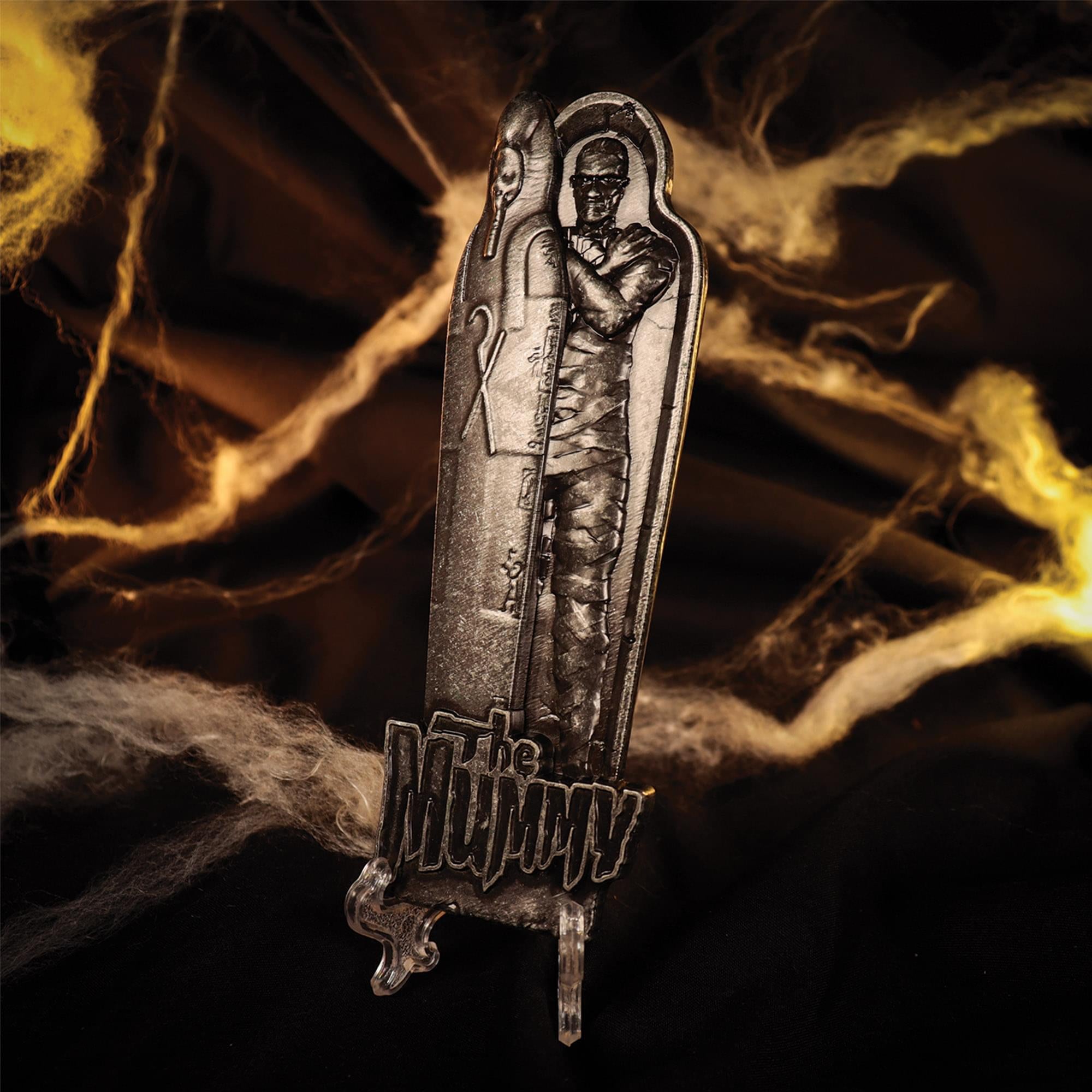 Universal Monsters The Mummy Limited Edition Embossed Metal Ingot