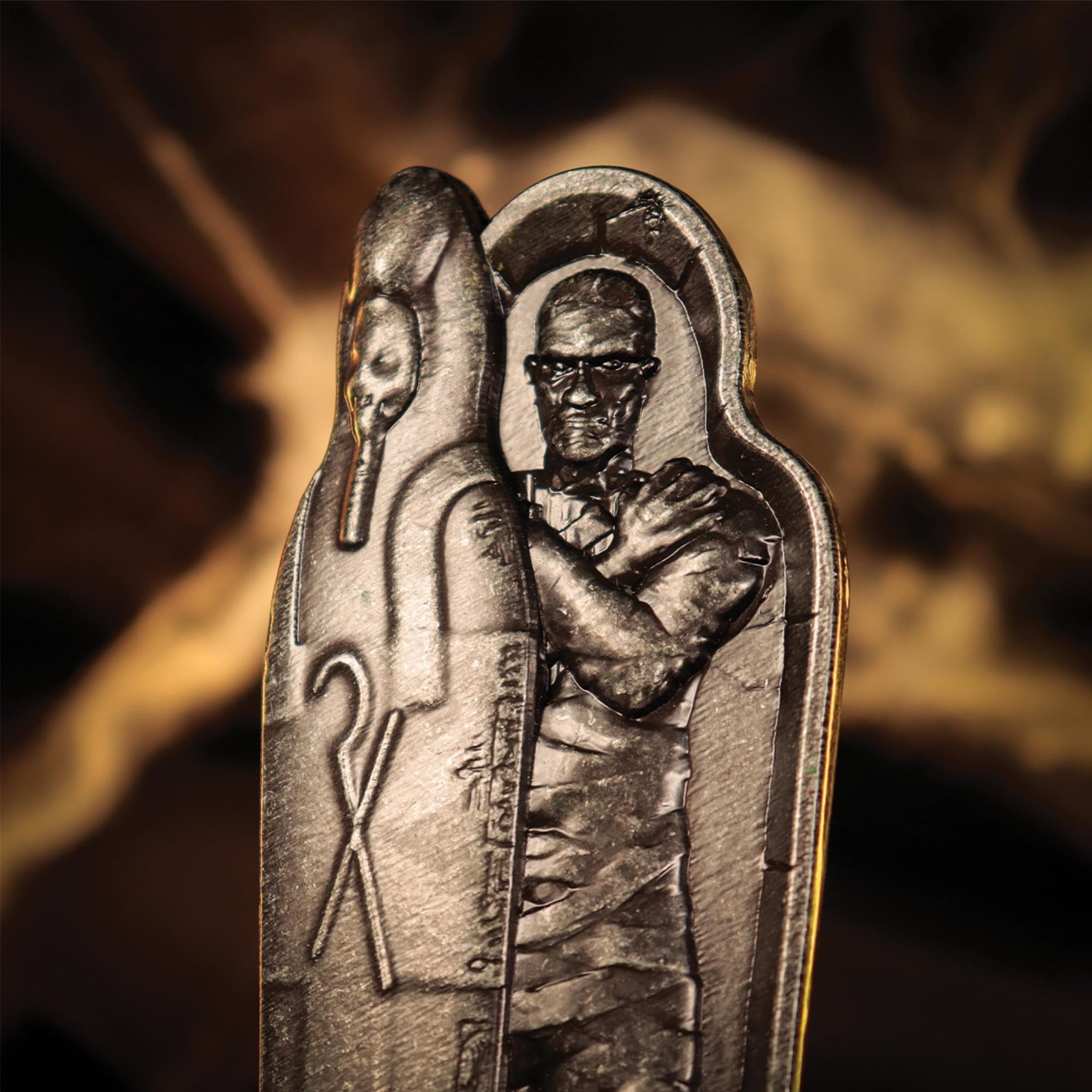 Universal Monsters The Mummy Limited Edition Embossed Metal Ingot