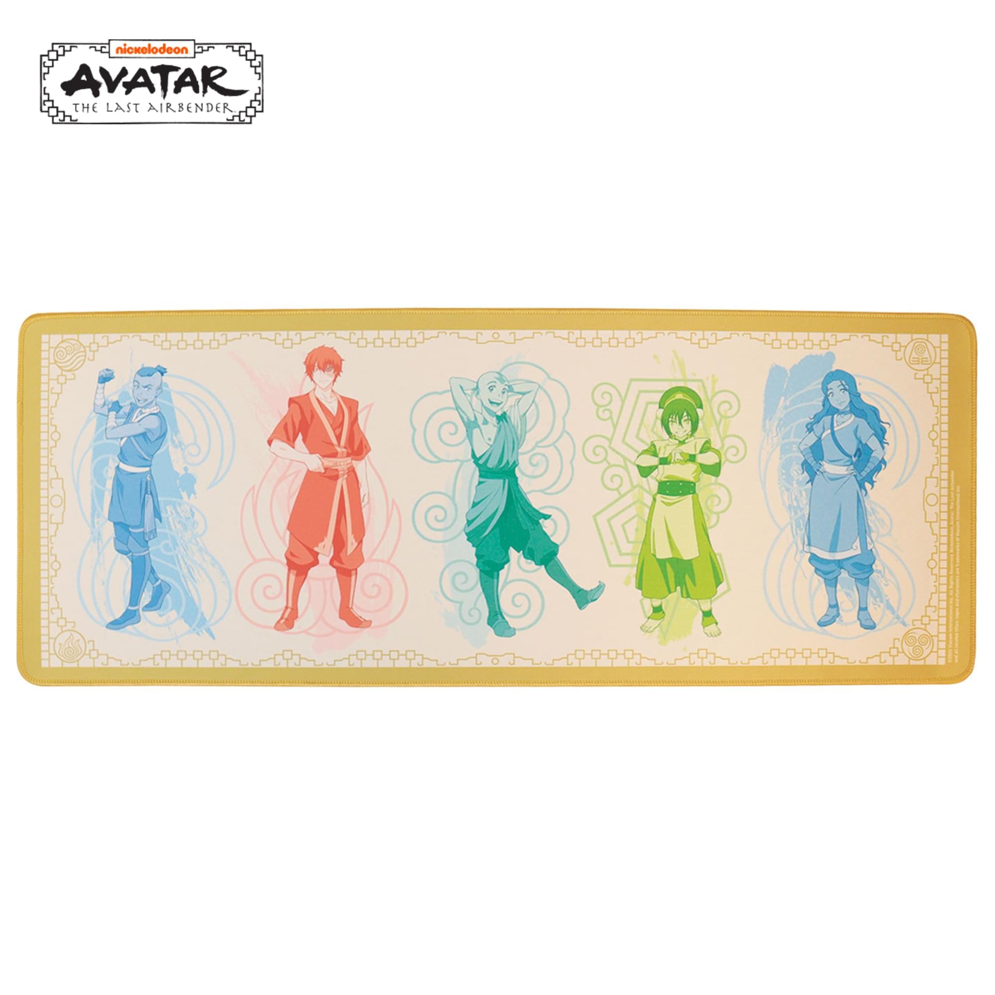 Avatar: The Last Airbender Elements Desk Pad and Coaster Set