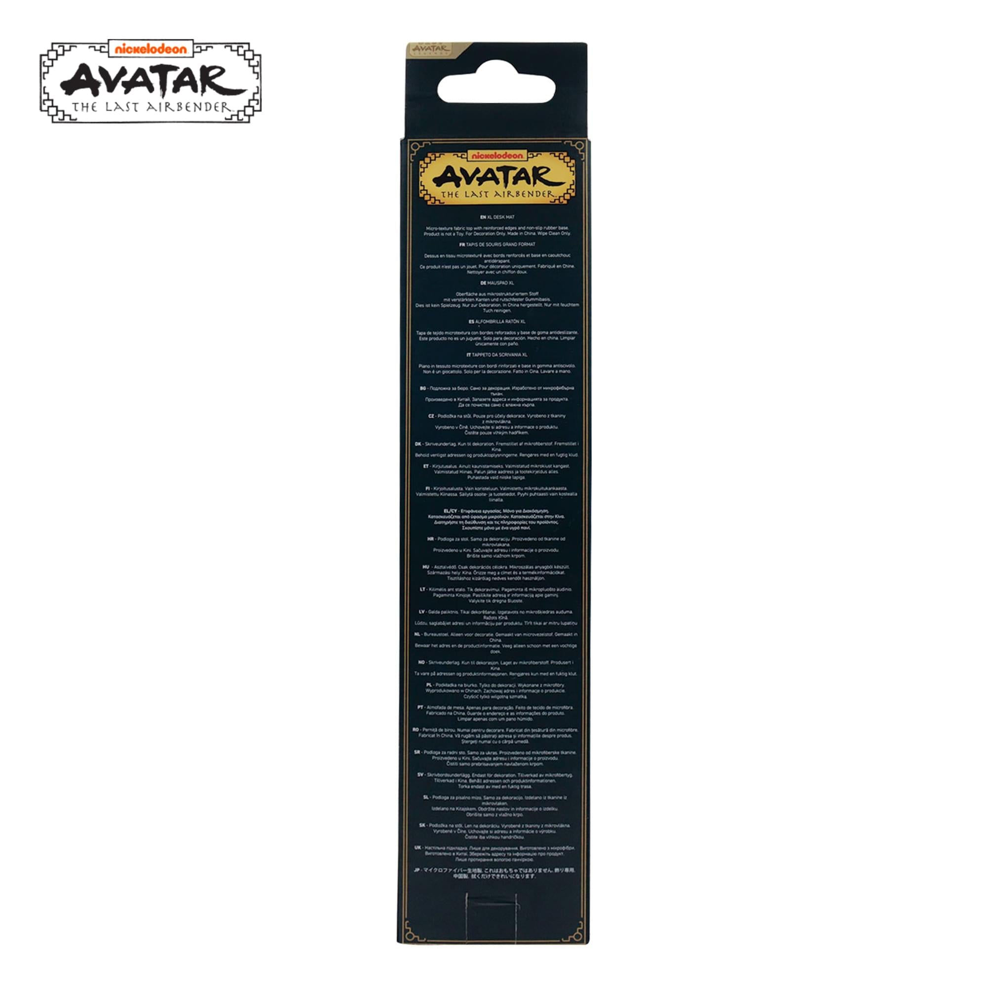 Avatar: The Last Airbender Elements Desk Pad and Coaster Set