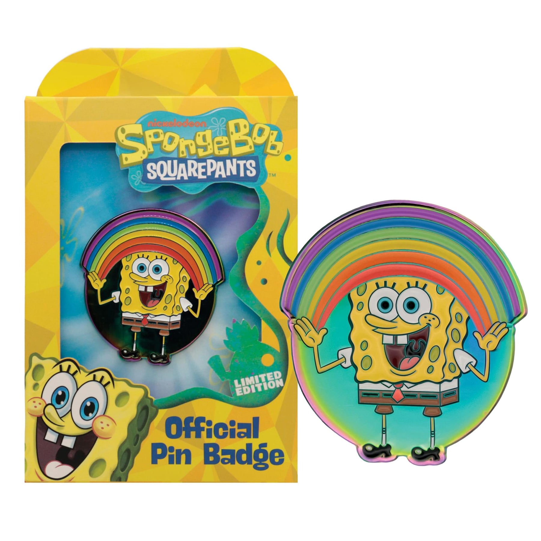 SpongeBob SquarePants Rainbow Limited Edition Enamel Pin