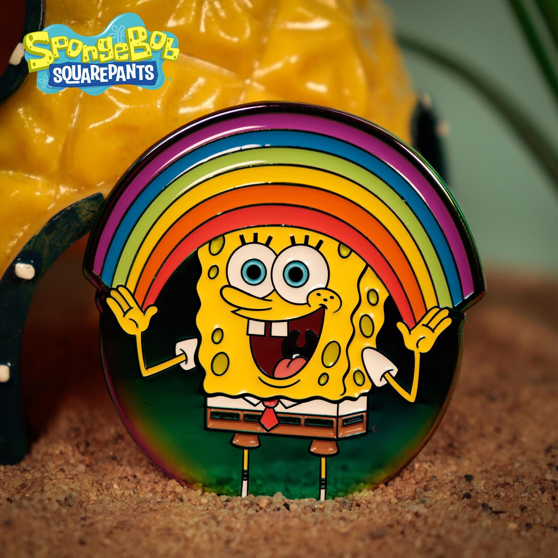 SpongeBob SquarePants Rainbow Limited Edition Enamel Pin