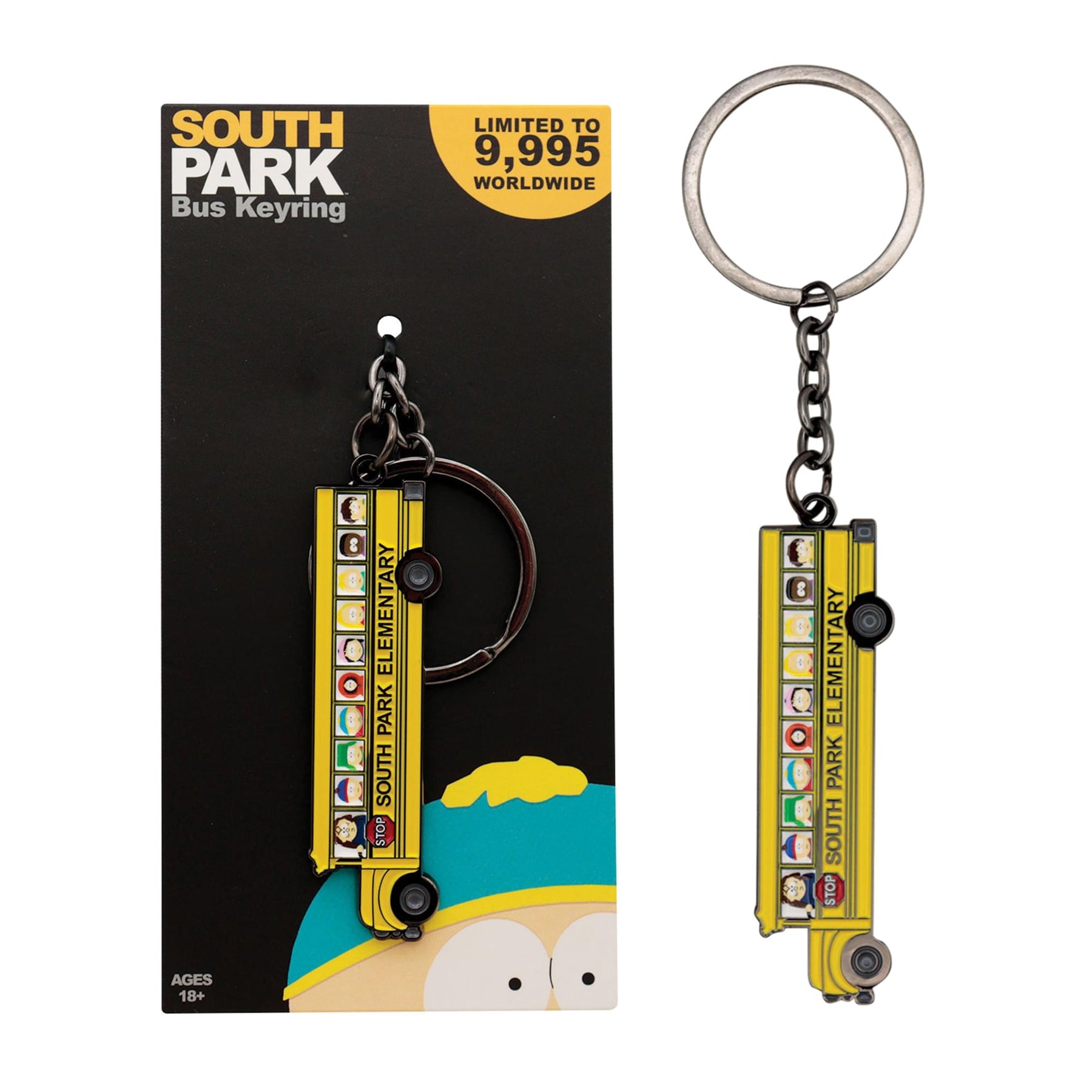South Park School Bus Limited Edition Enamel Keychain