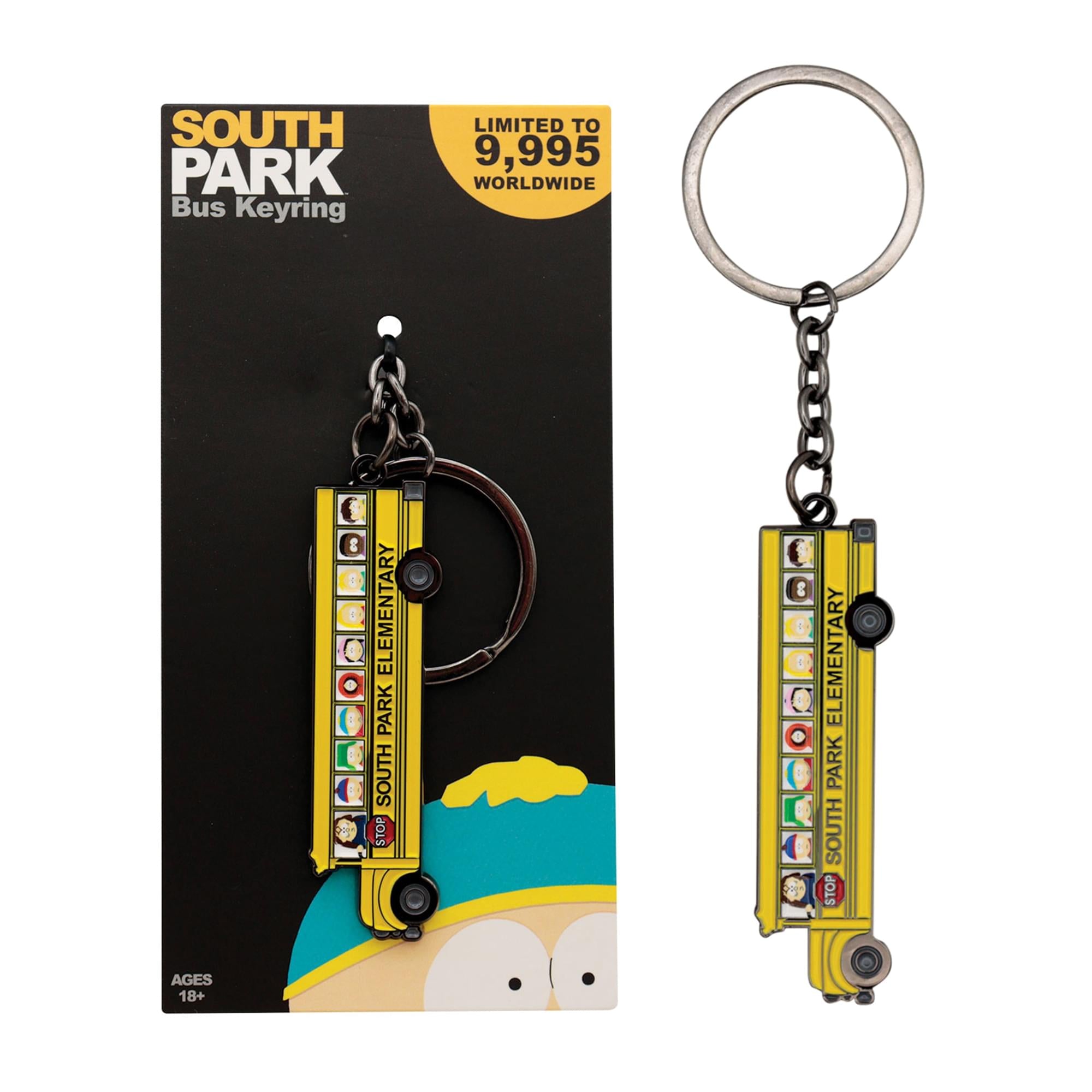 South Park School Bus Limited Edition Enamel Keychain