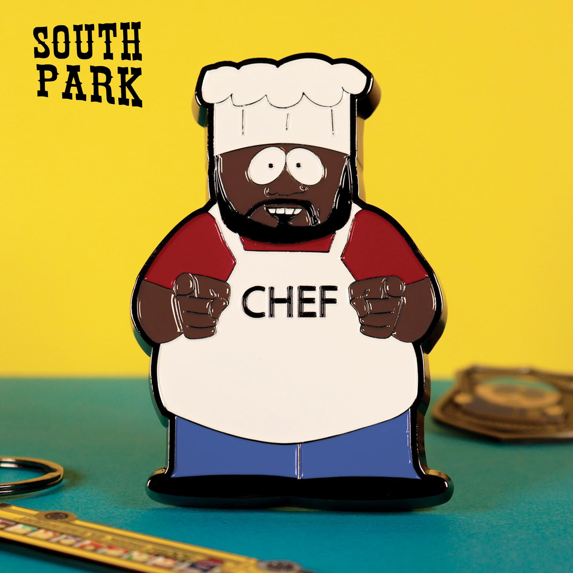 South Park Chef Magnetic Metal Bottle Opener