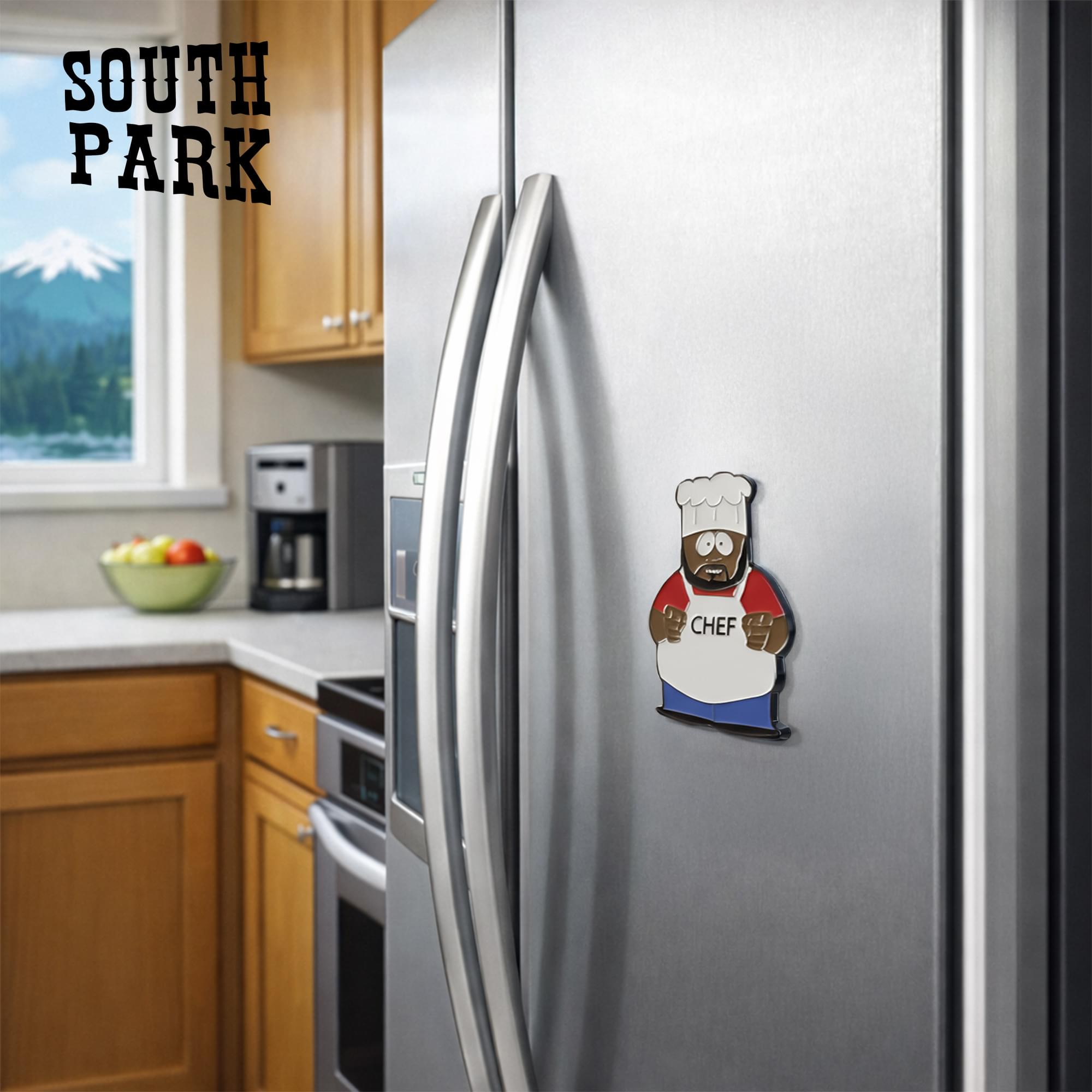 South Park Chef Magnetic Metal Bottle Opener