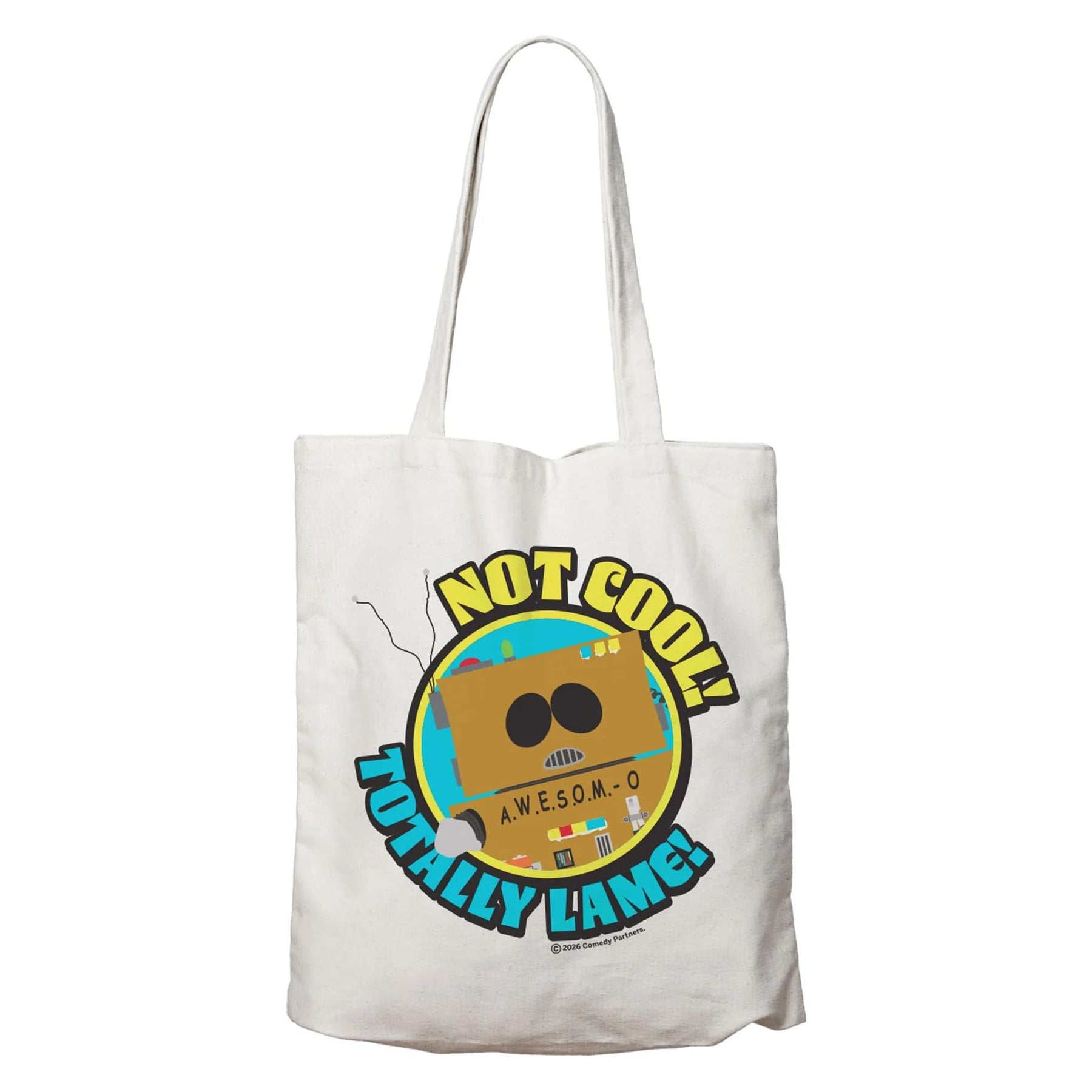 South Park Cartman AWESOM-O 16-Inch Cotton Tote Bag