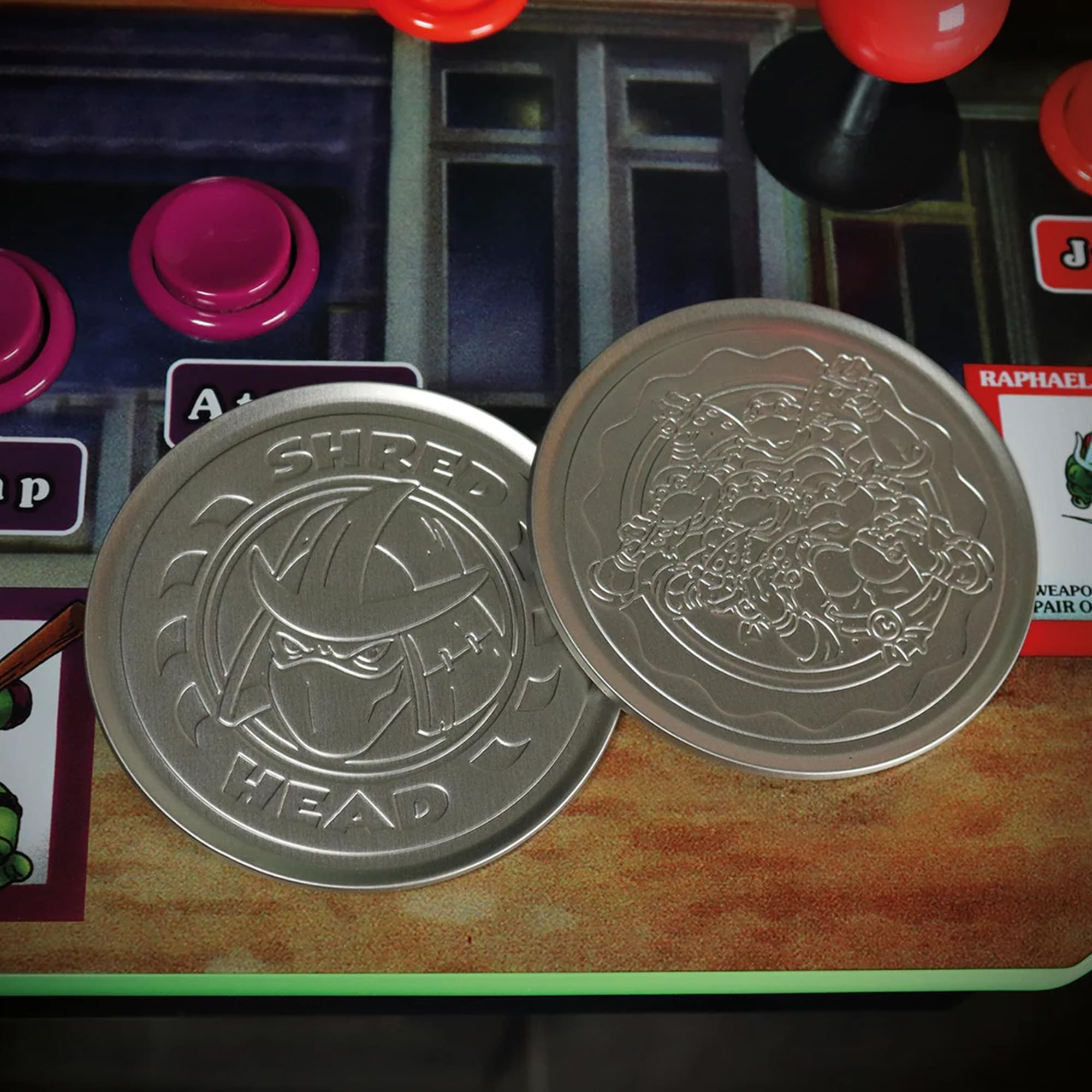 Teenage Mutant Ninja Turtles Embossed Metal Coasters | Set of 4