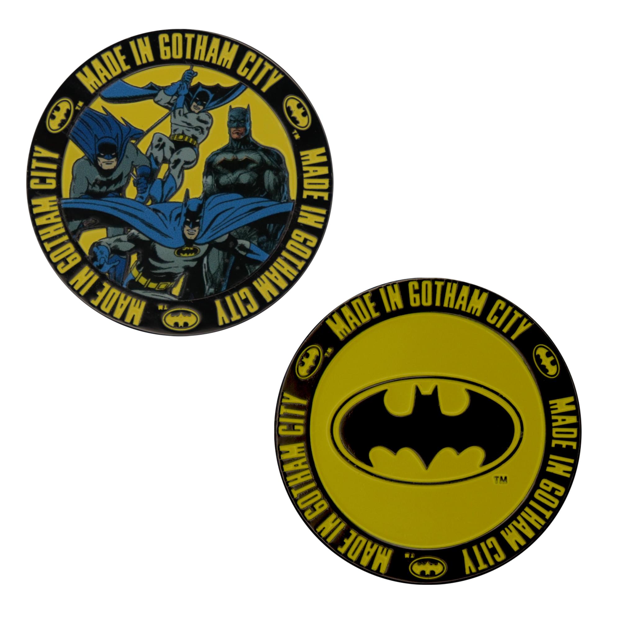 DC Comics Batman 85th Anniversary Limited Edition Enamel Collectible Coin
