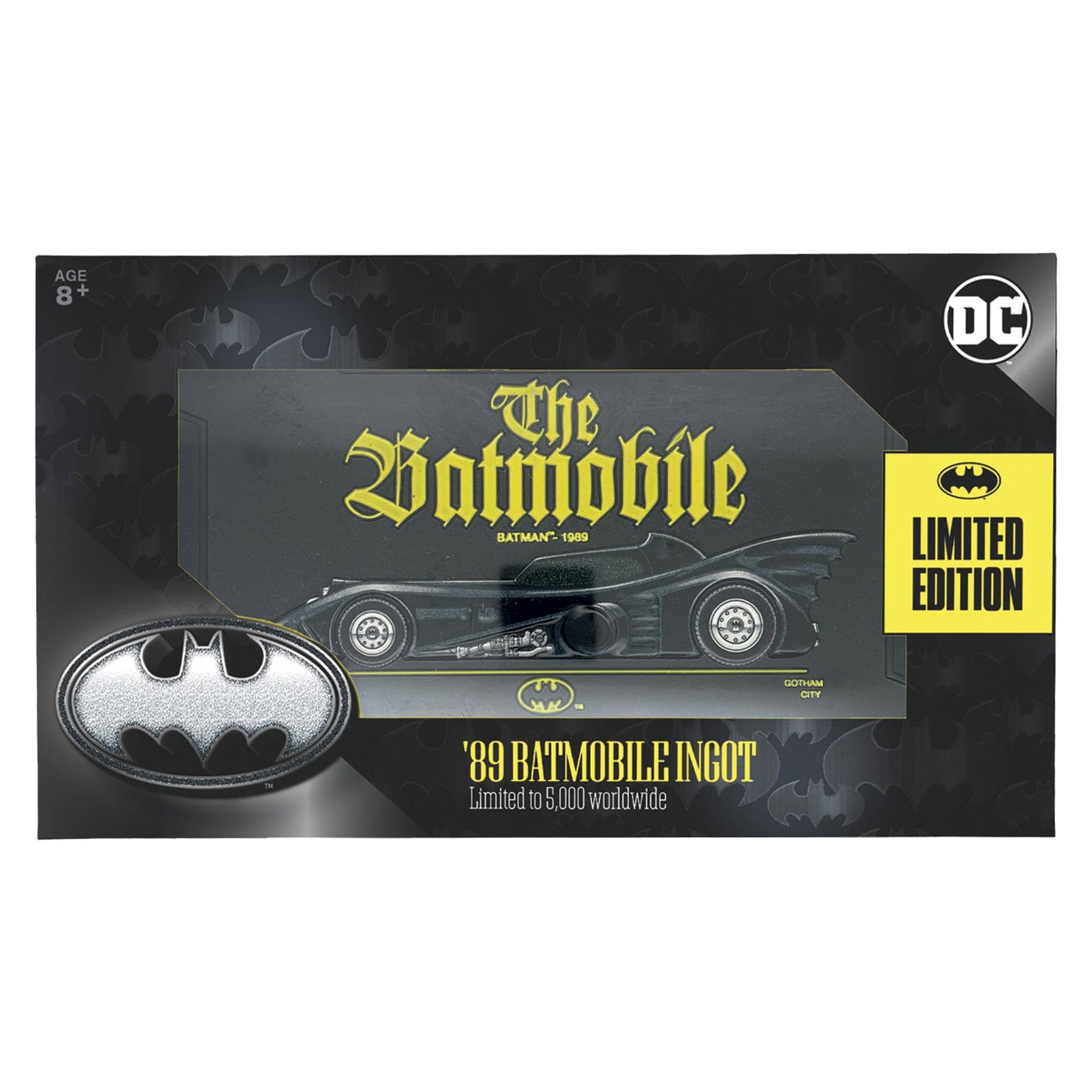 DC Batman Batmobile 1989 XL Limited Edition Ingot