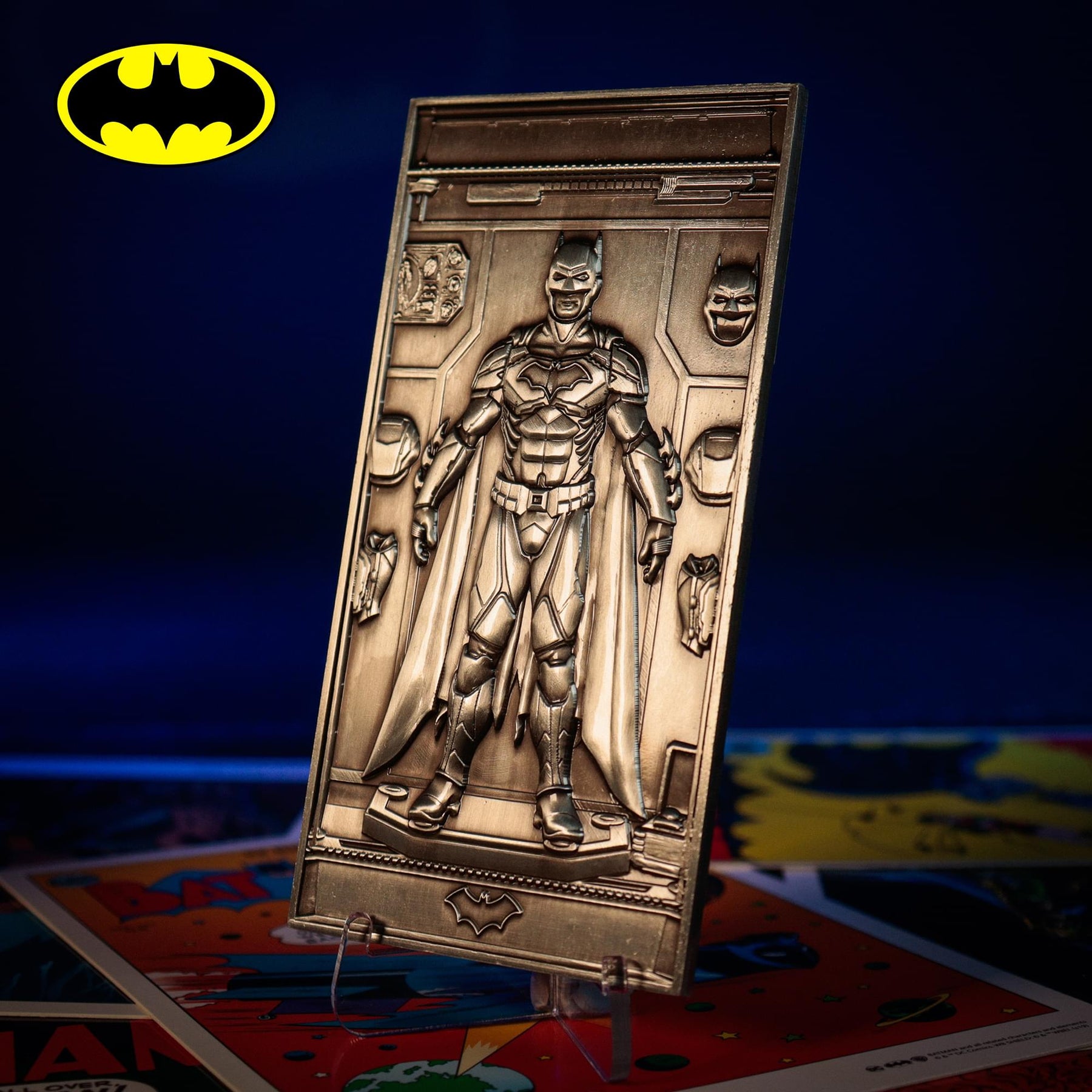DC Comics Batman Armor Limited Edition Embossed Metal Ingot