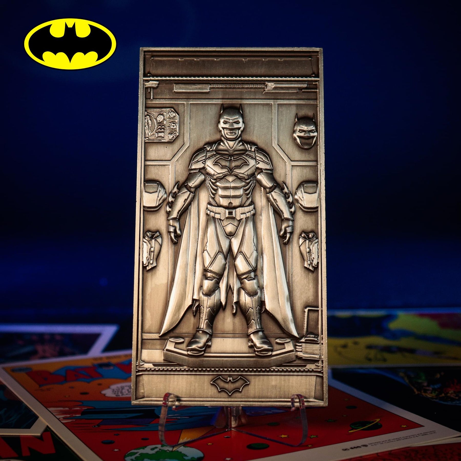 DC Comics Batman Armor Limited Edition Embossed Metal Ingot