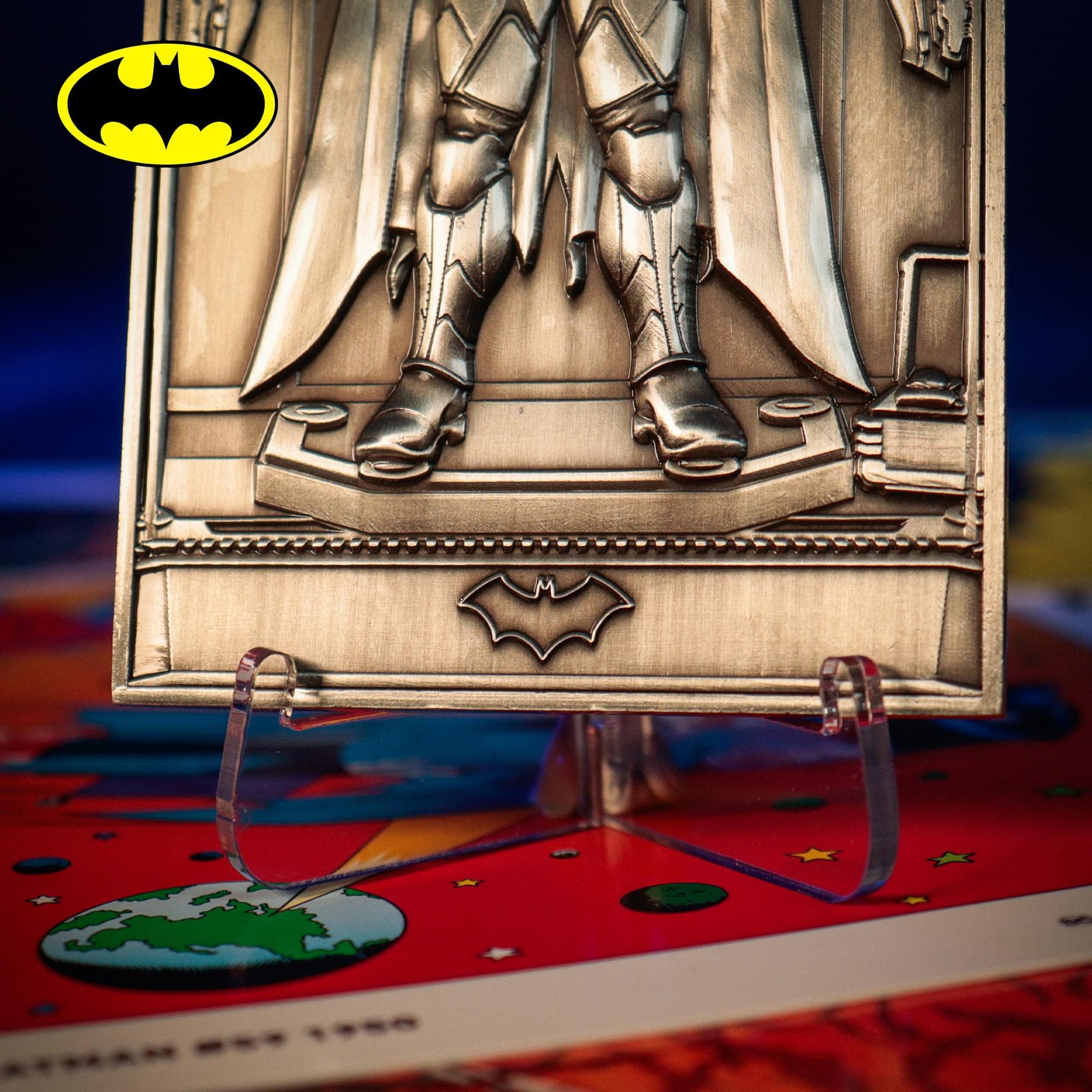 DC Comics Batman Armor Limited Edition Embossed Metal Ingot