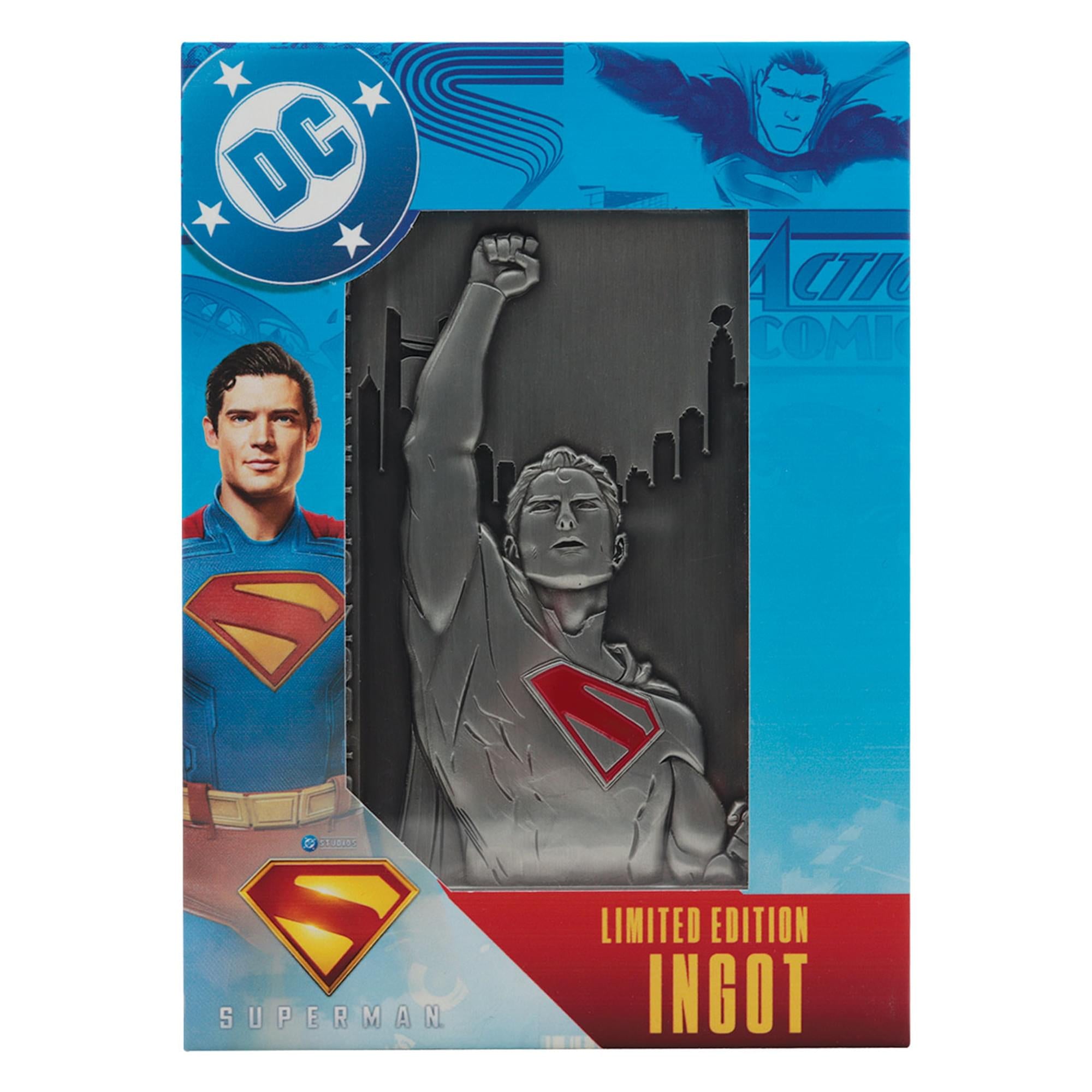 DC Comics Superman "Last Son Of Krypton" Limited Edition Embossed Metal Ingot