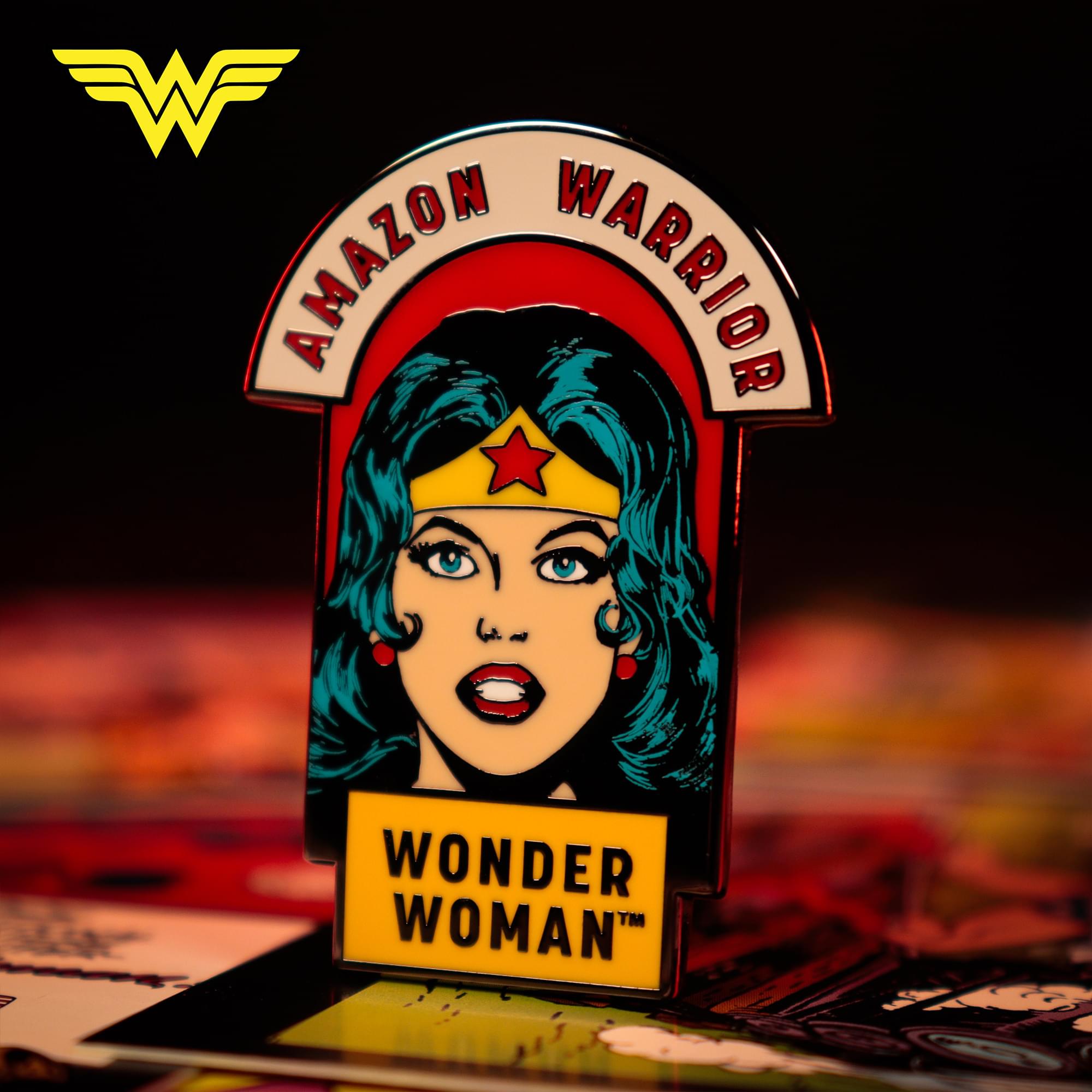 DC Comics Wonder Woman "Amazon Warrior" Limited Edition Enamel Pin