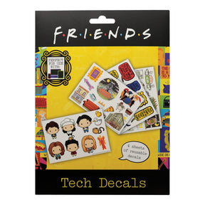 Friends Tech Decals | 48 Reusable Stickers