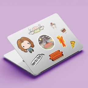 Friends Tech Decals | 48 Reusable Stickers