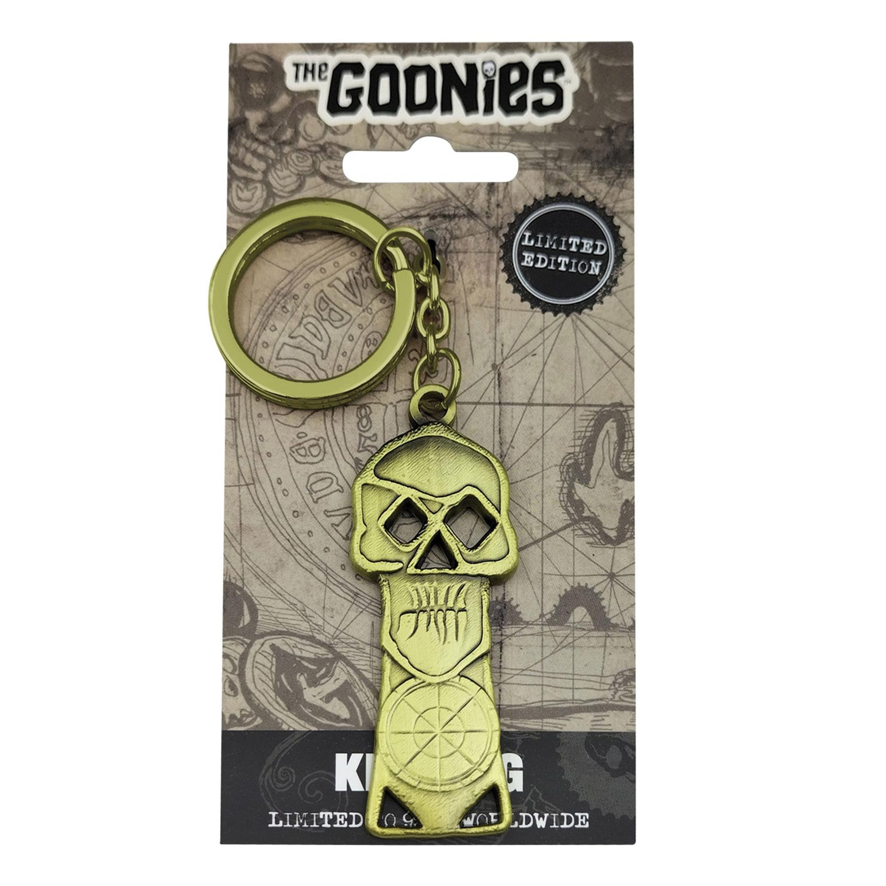 The Goonies 40th Anniversary Copper Bones Keyring