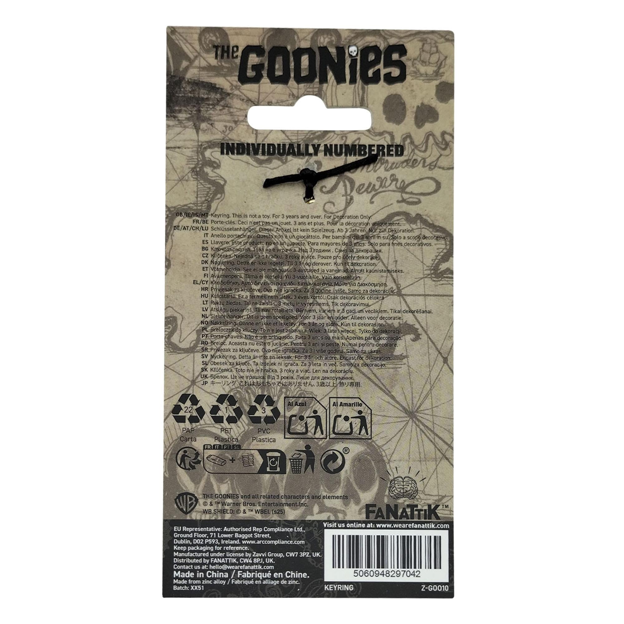 The Goonies 40th Anniversary Copper Bones Keyring