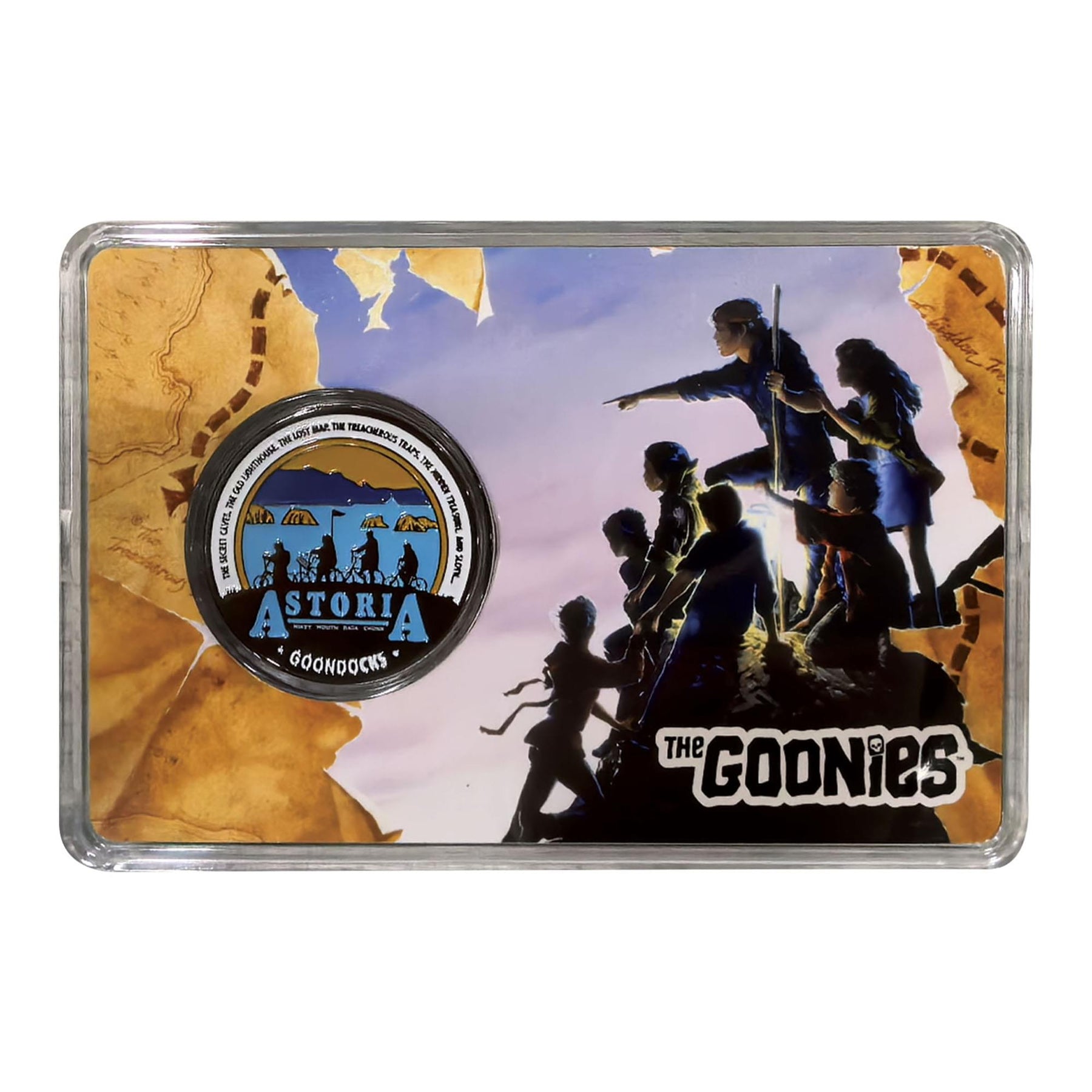 The Goonies 40th Anniversary Limited Edition Enamel Collectible Coin