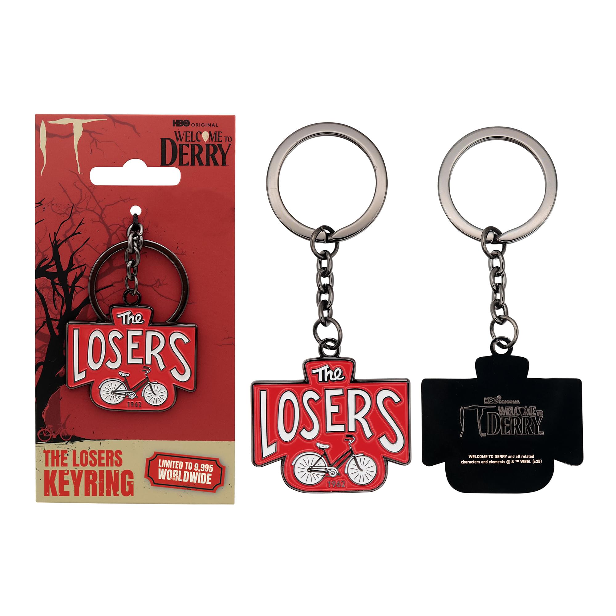 IT: Welcome to Derry "The Losers" Limited Edition Enamel Metal Keychain