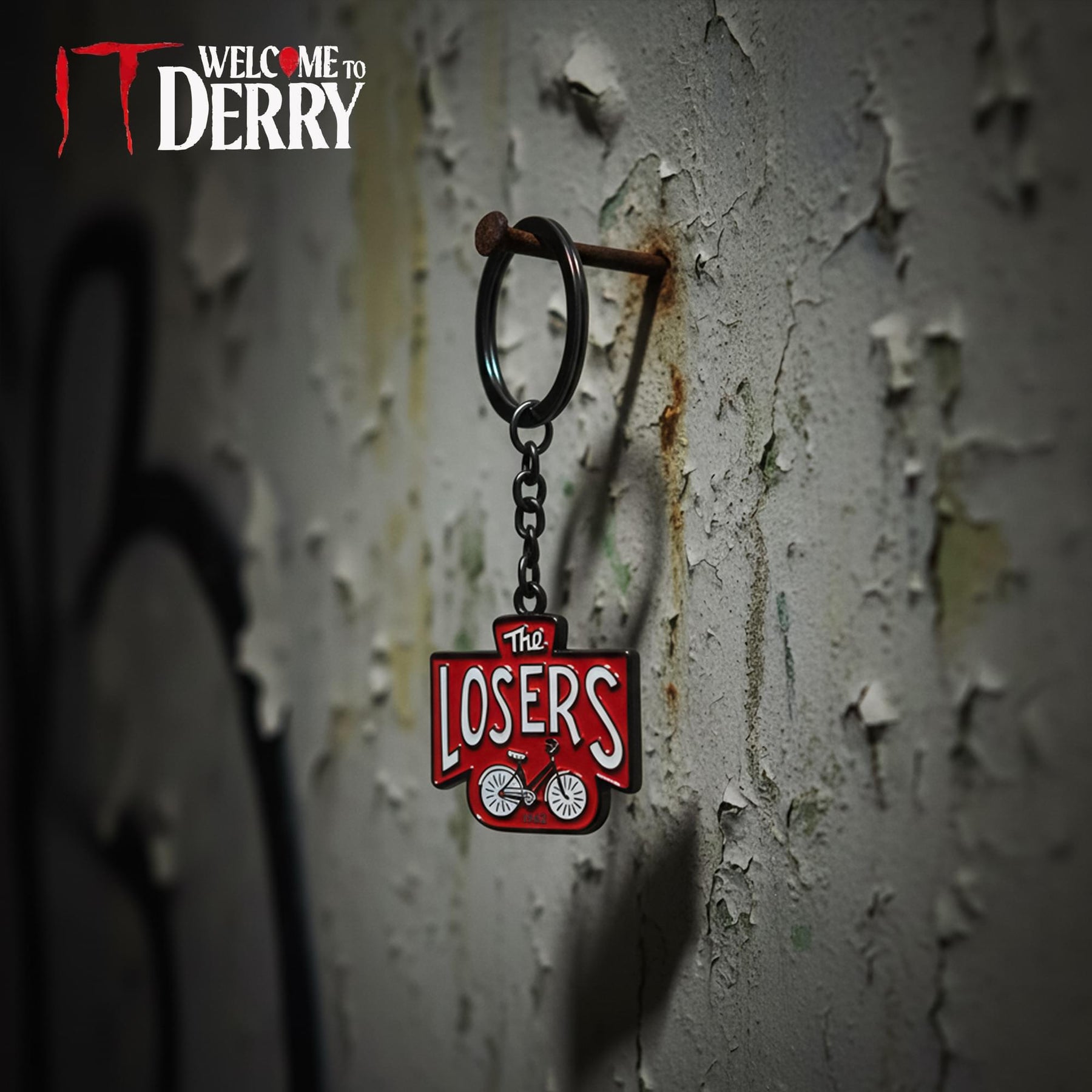 IT: Welcome to Derry "The Losers" Limited Edition Enamel Metal Keychain