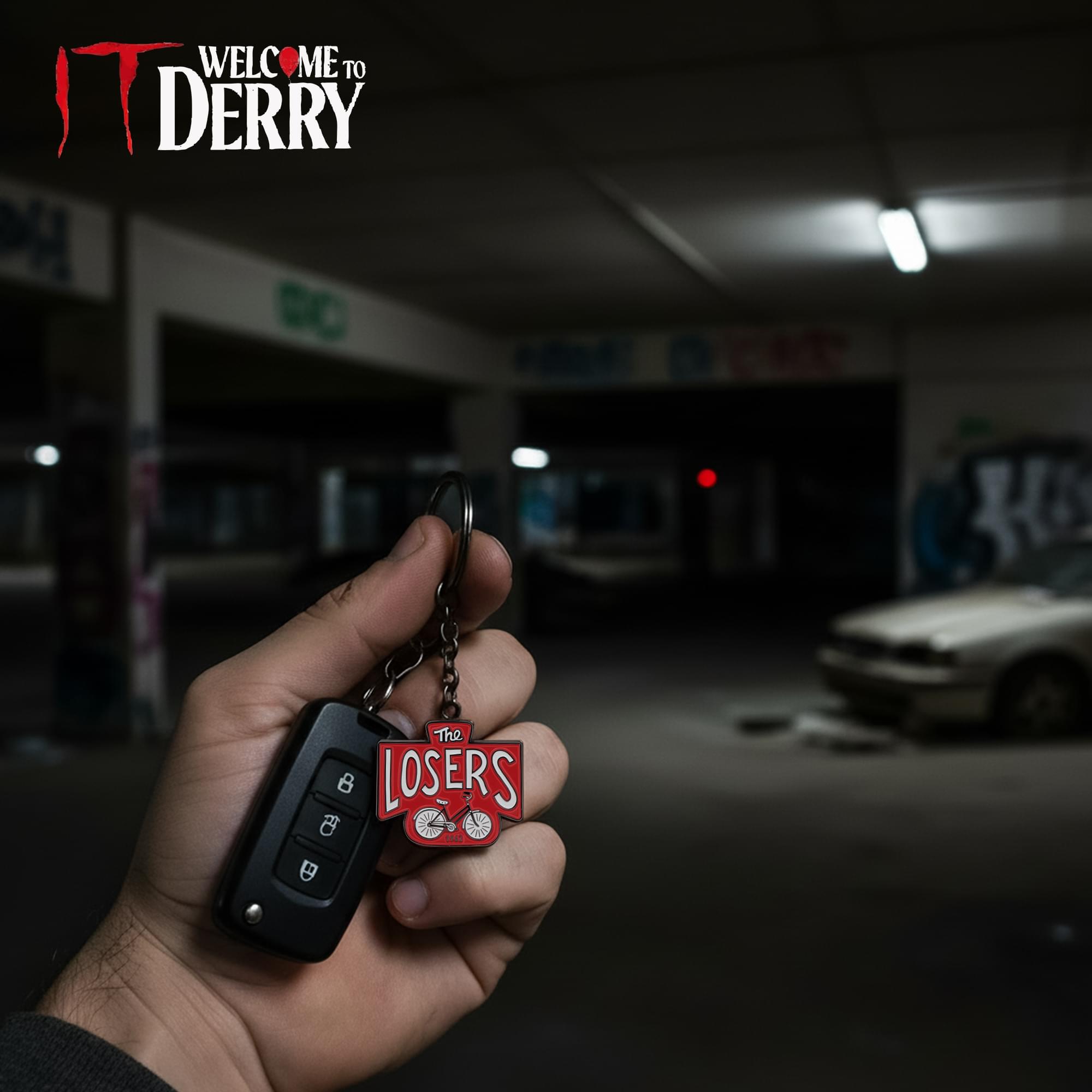 IT: Welcome to Derry "The Losers" Limited Edition Enamel Metal Keychain
