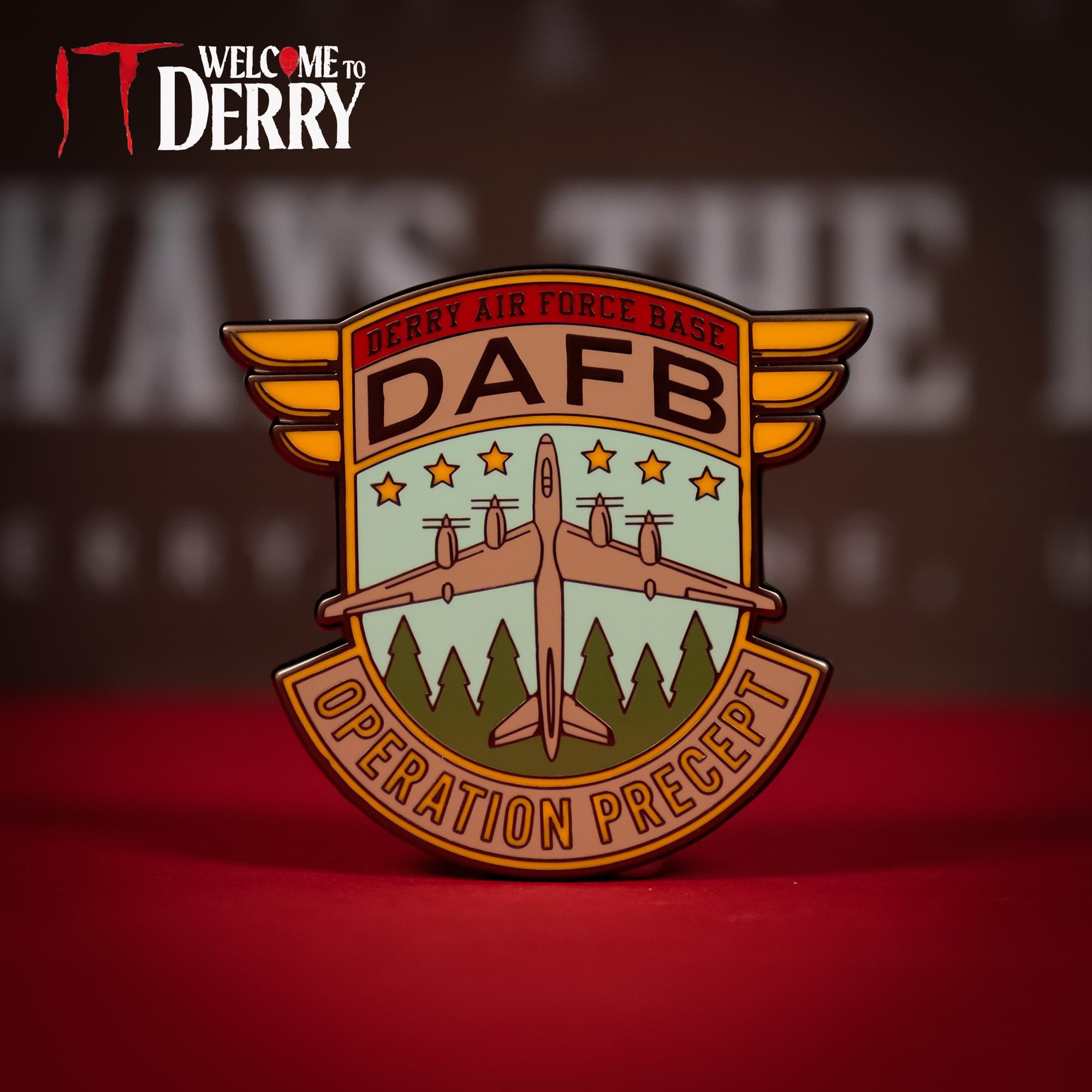 IT: Welcome to Derry DAFB Limited Edition Enamel Pin
