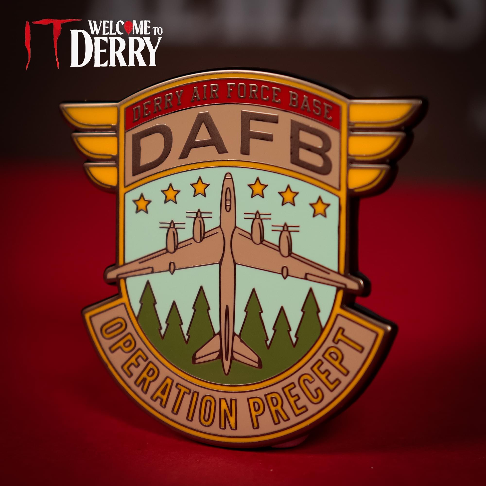 IT: Welcome to Derry DAFB Limited Edition Enamel Pin