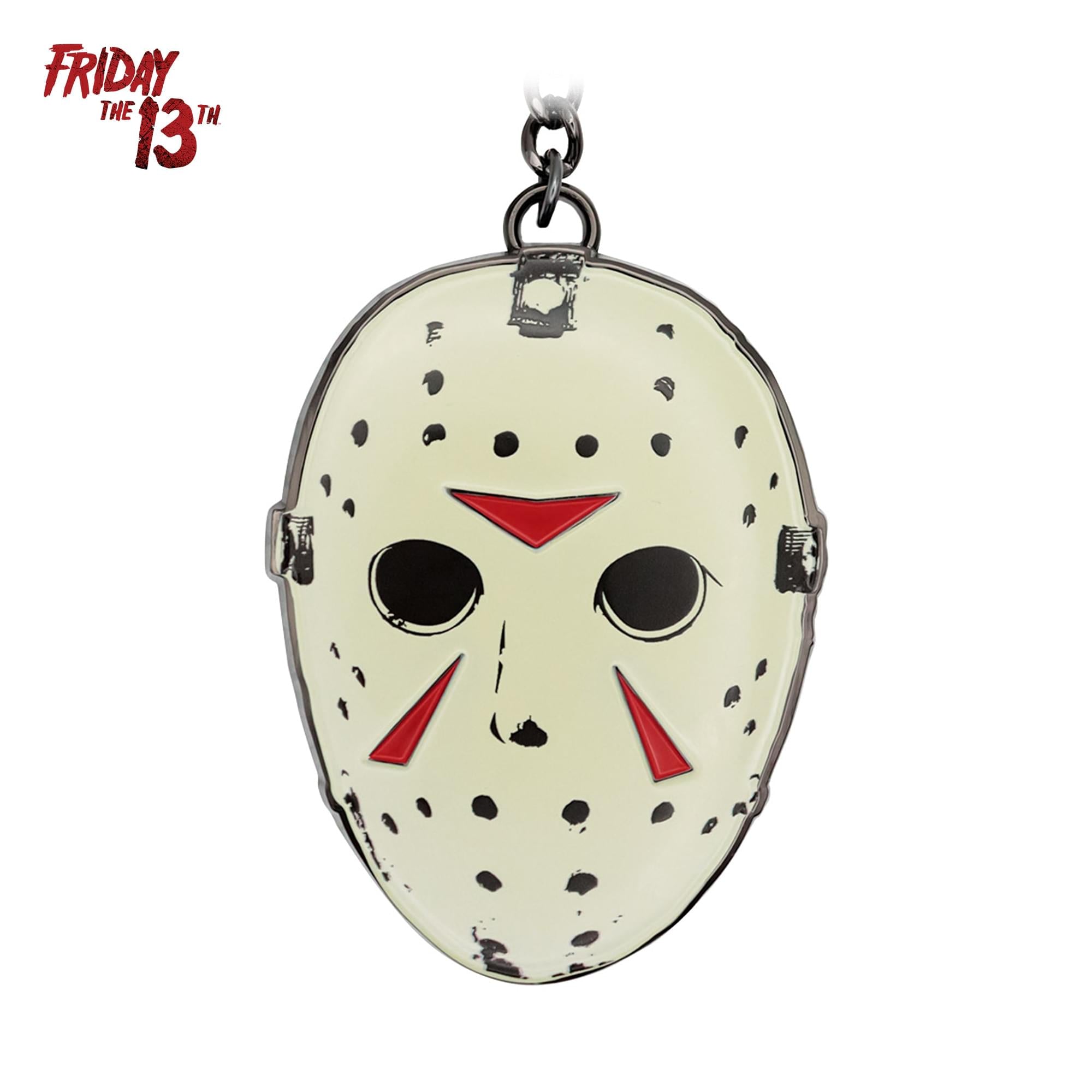Friday The 13th Jason Hockey Mask Metal Bottle Opener Keyring | 3 x 2.5 Inches