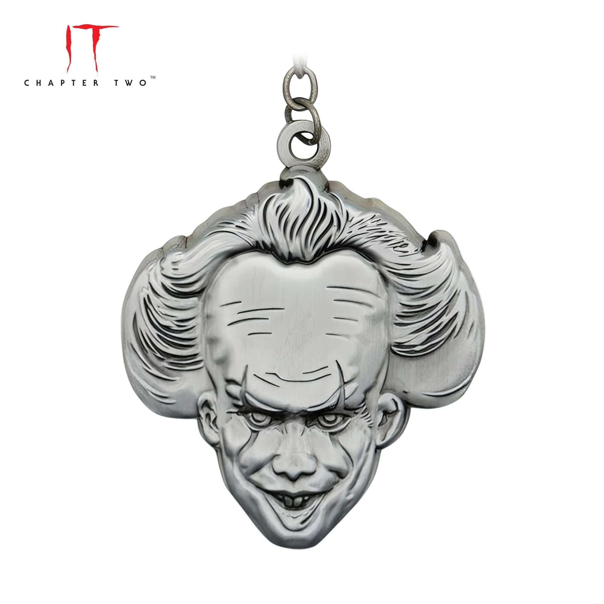 IT: Chapter Two Pennywise Face Metal Bottle Opener Keyring | 3 x 3 Inches