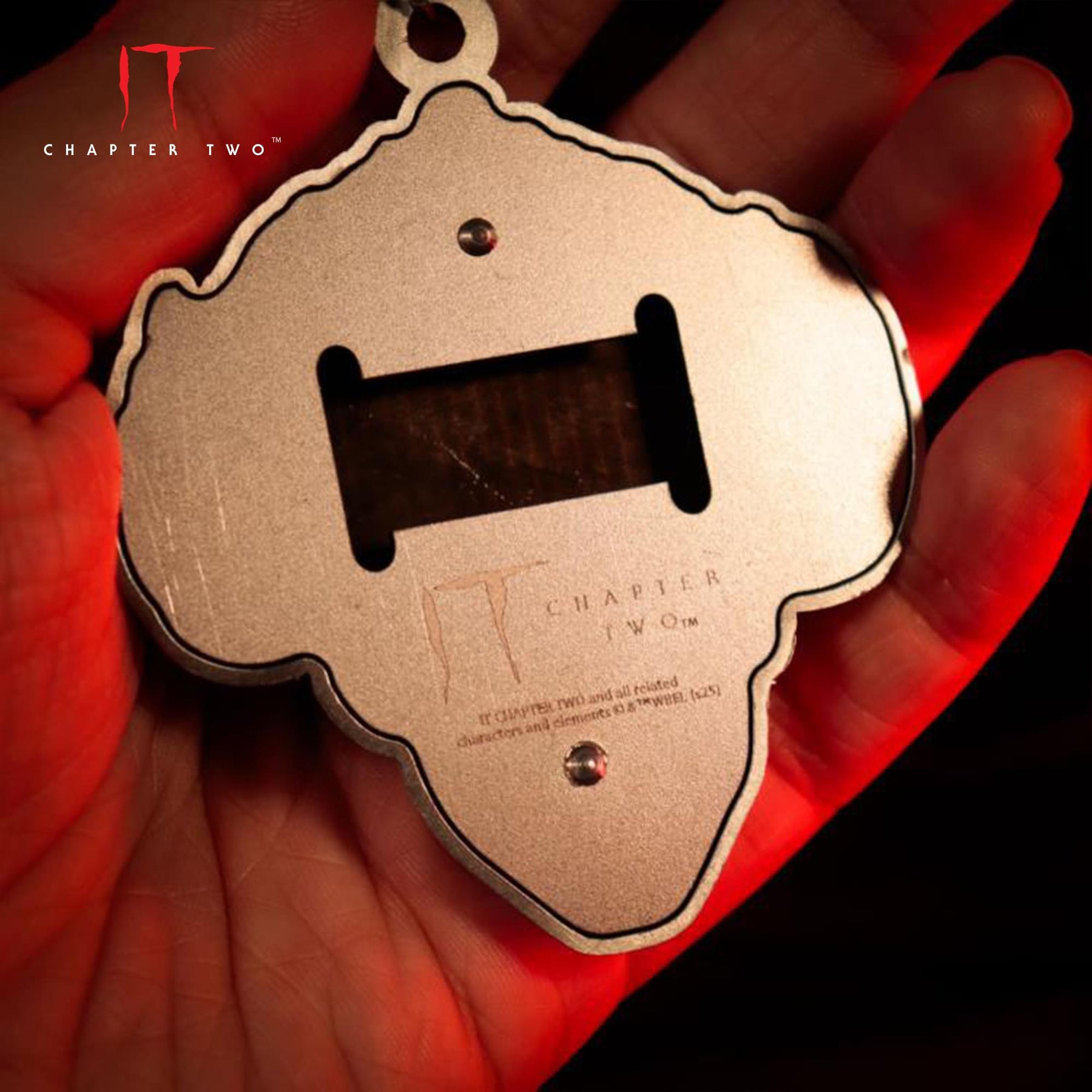 IT: Chapter Two Pennywise Face Metal Bottle Opener Keyring | 3 x 3 Inches