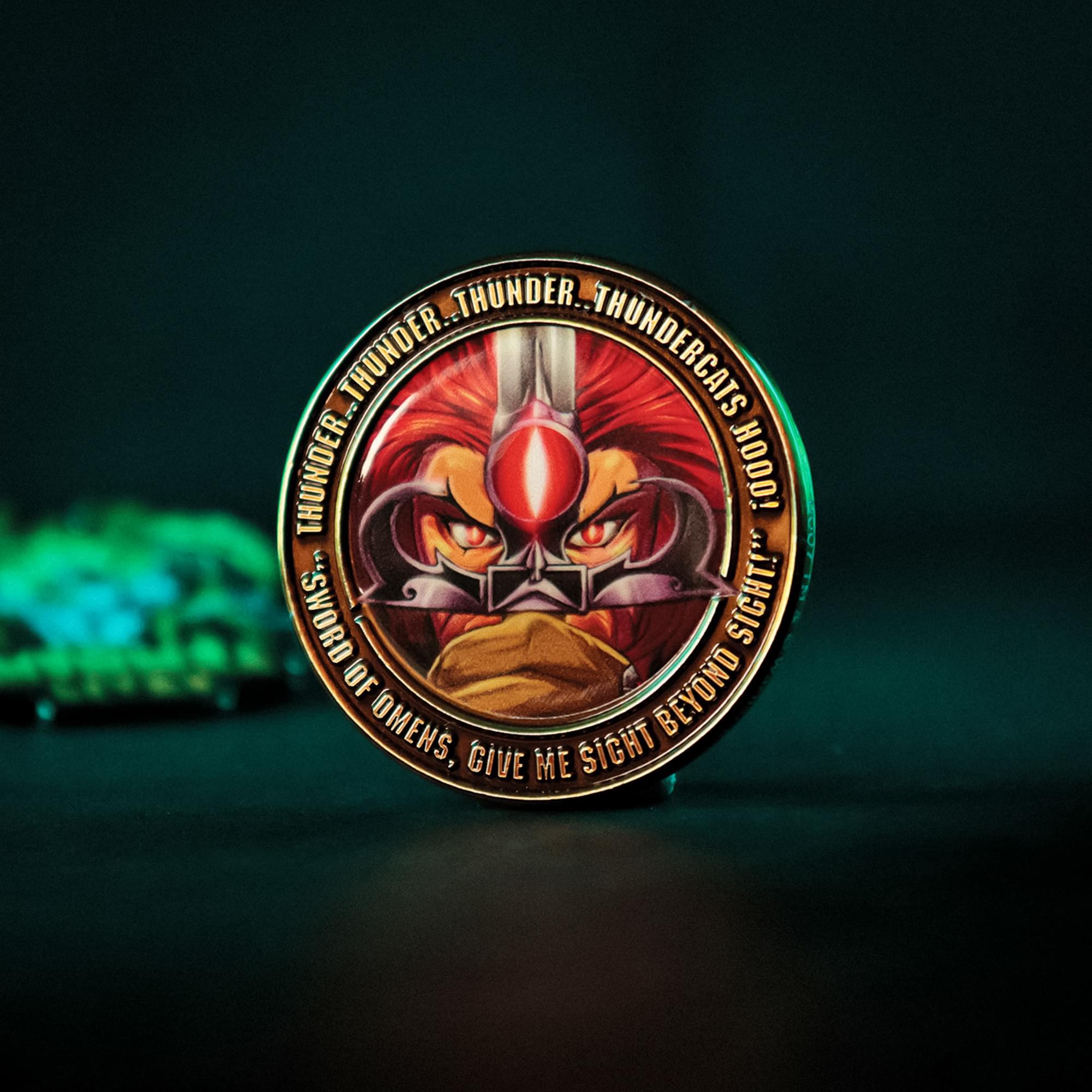 ThunderCats 40th Anniversary Lion-O Limited Edition Enamel Collectible Coin