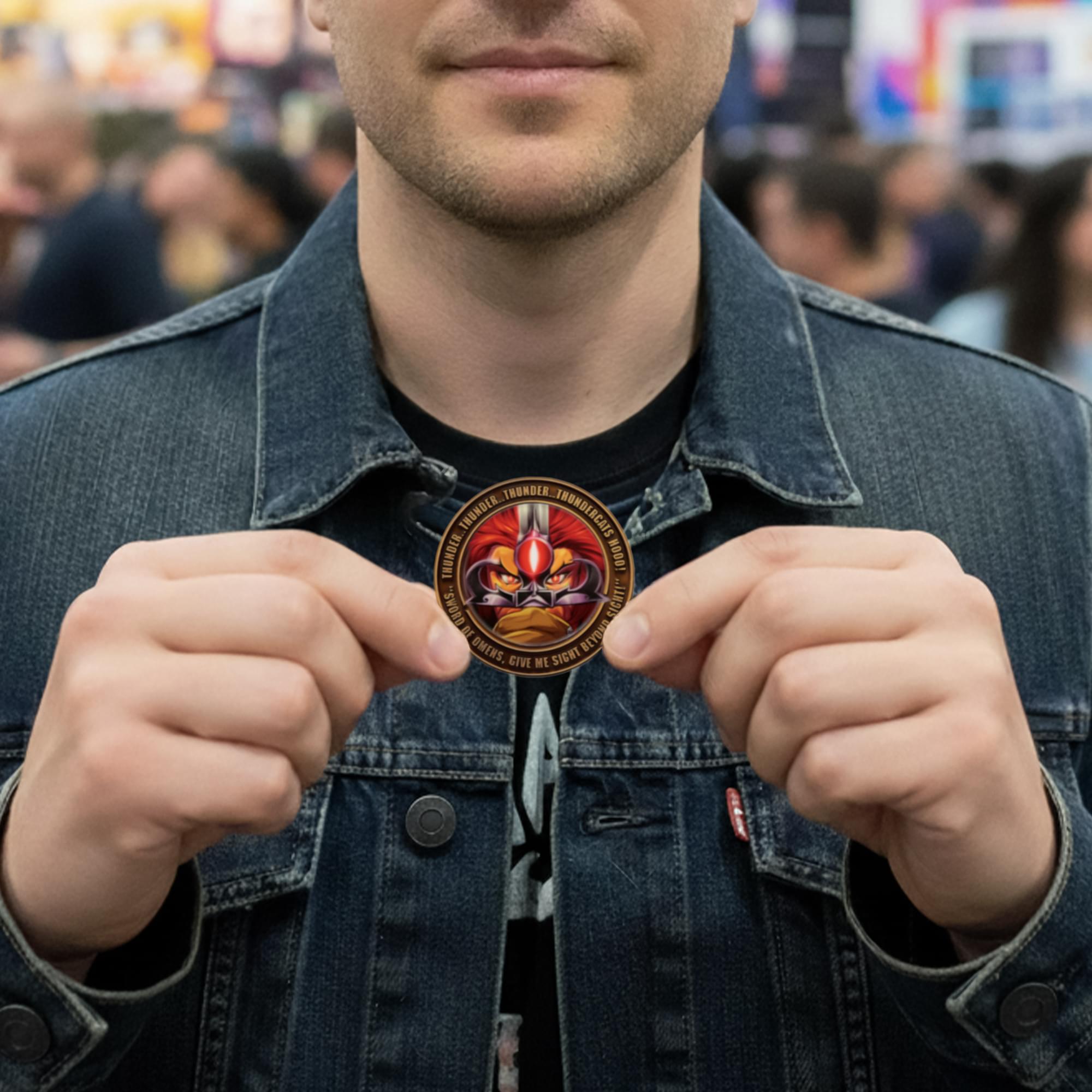 ThunderCats 40th Anniversary Lion-O Limited Edition Enamel Collectible Coin