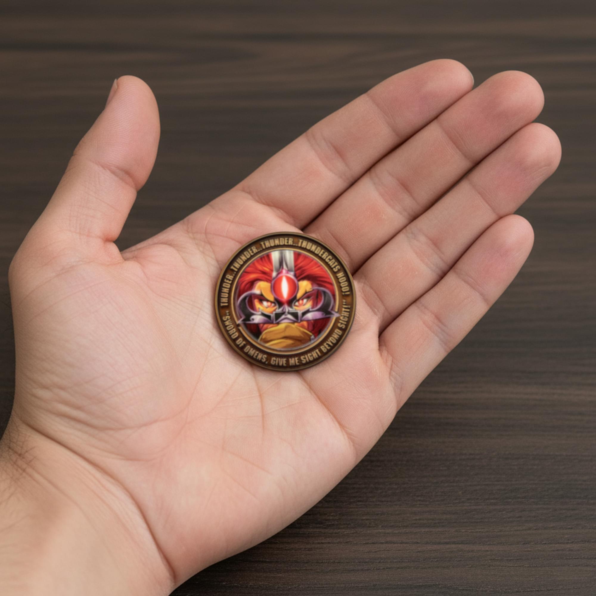 ThunderCats 40th Anniversary Lion-O Limited Edition Enamel Collectible Coin