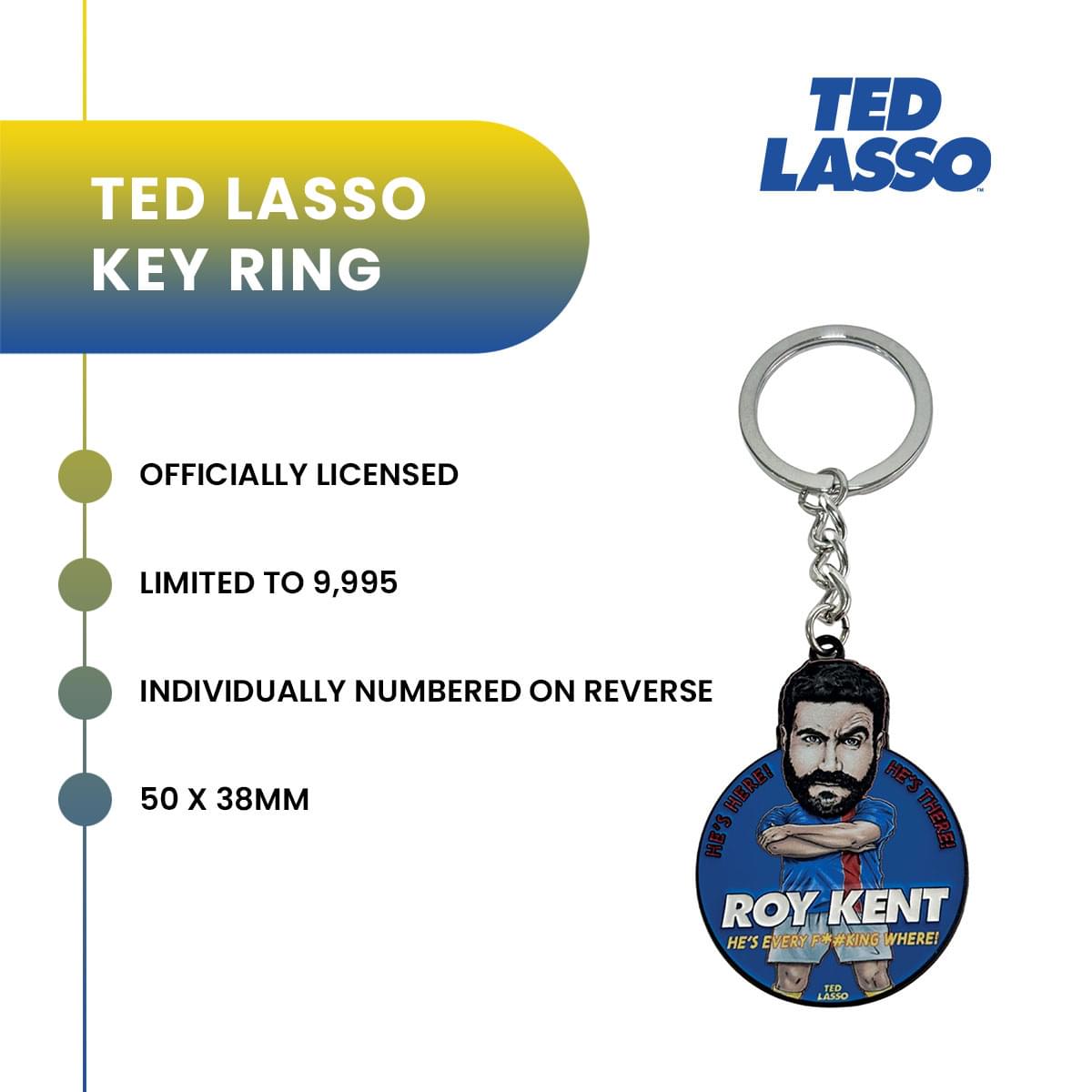 Ted Lasso Roy Kent Keyring