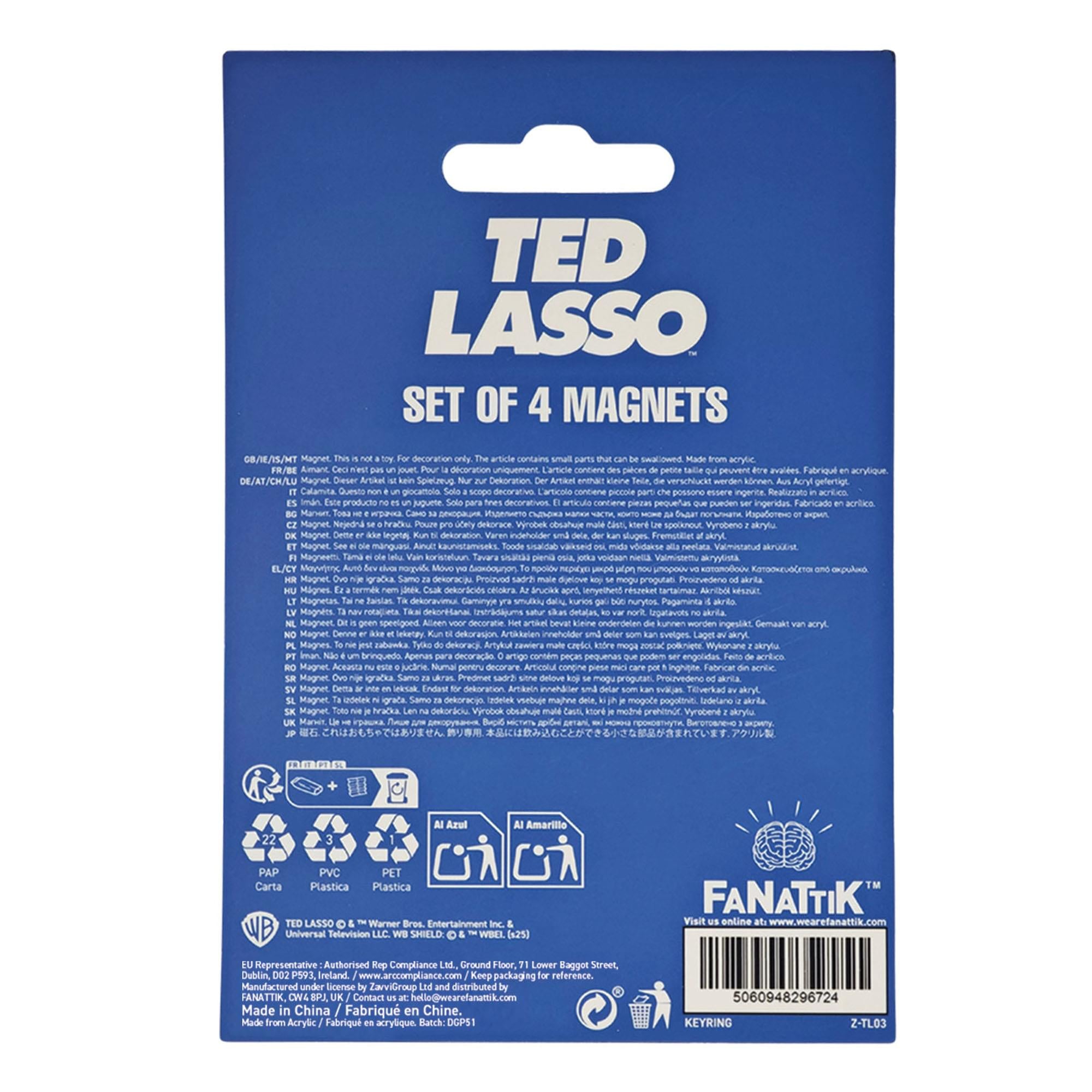 Ted Lasso 5-Piece Magnet Set