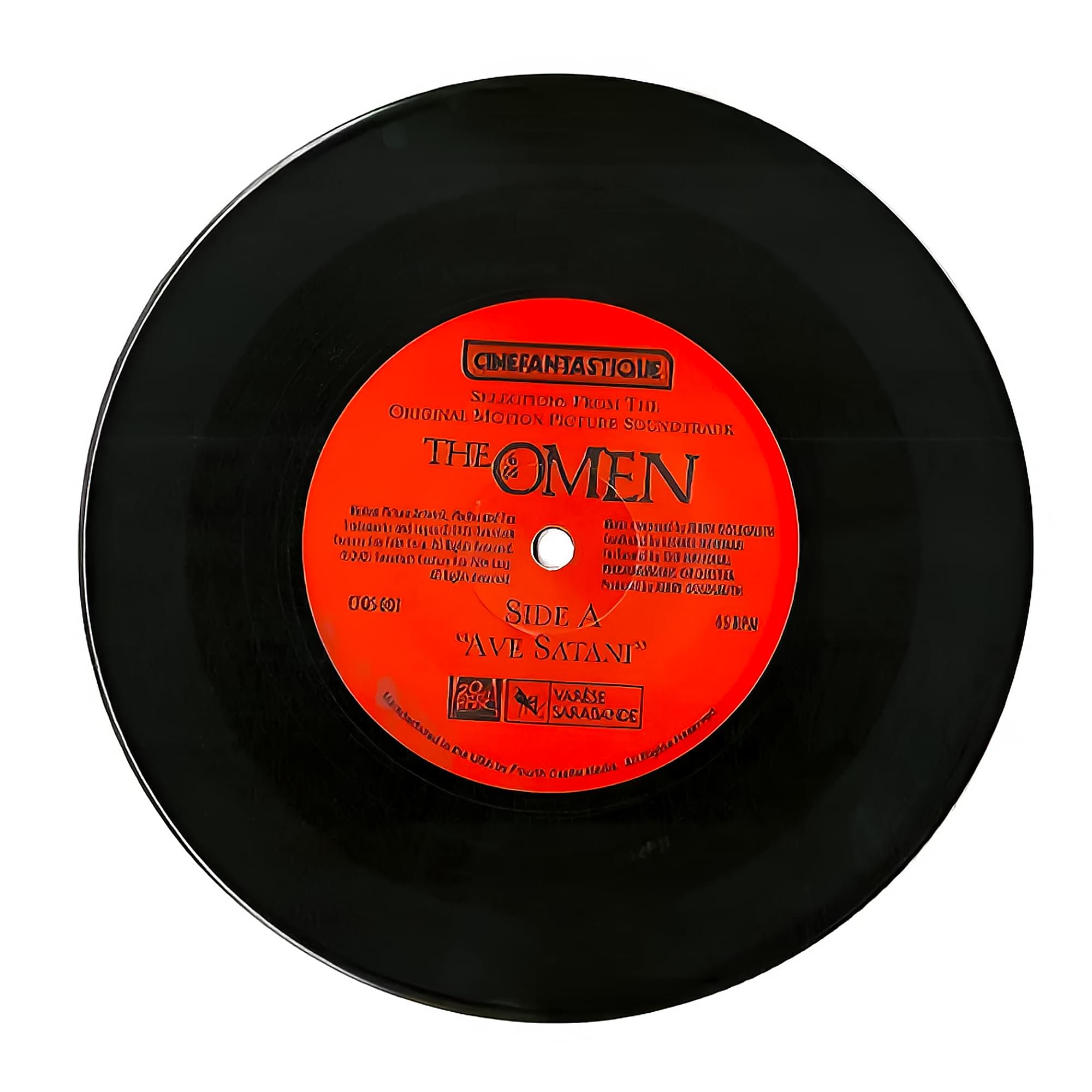 Selections From The Omen Motion Picture Soundtrack, 45 RPM Vinyl Record